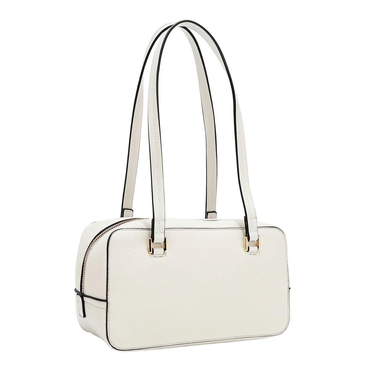 COLORBLOCK POCKET SHOULDER BAG -  P17491 WHITE