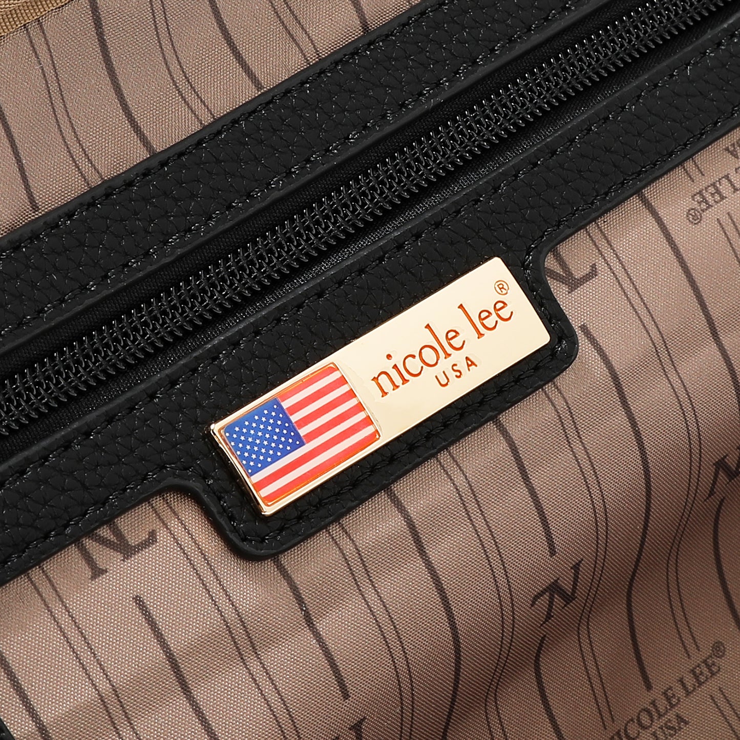 CHIC CHECK BOSTON BAG - P17518 LIGEH BROWN