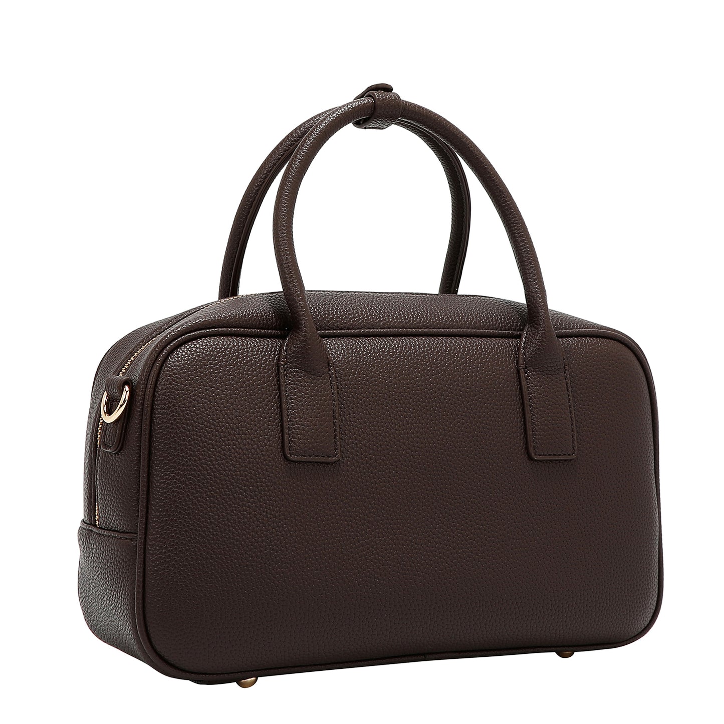 CHIC CHECK BOSTON BAG - P17518 LIGEH BROWN