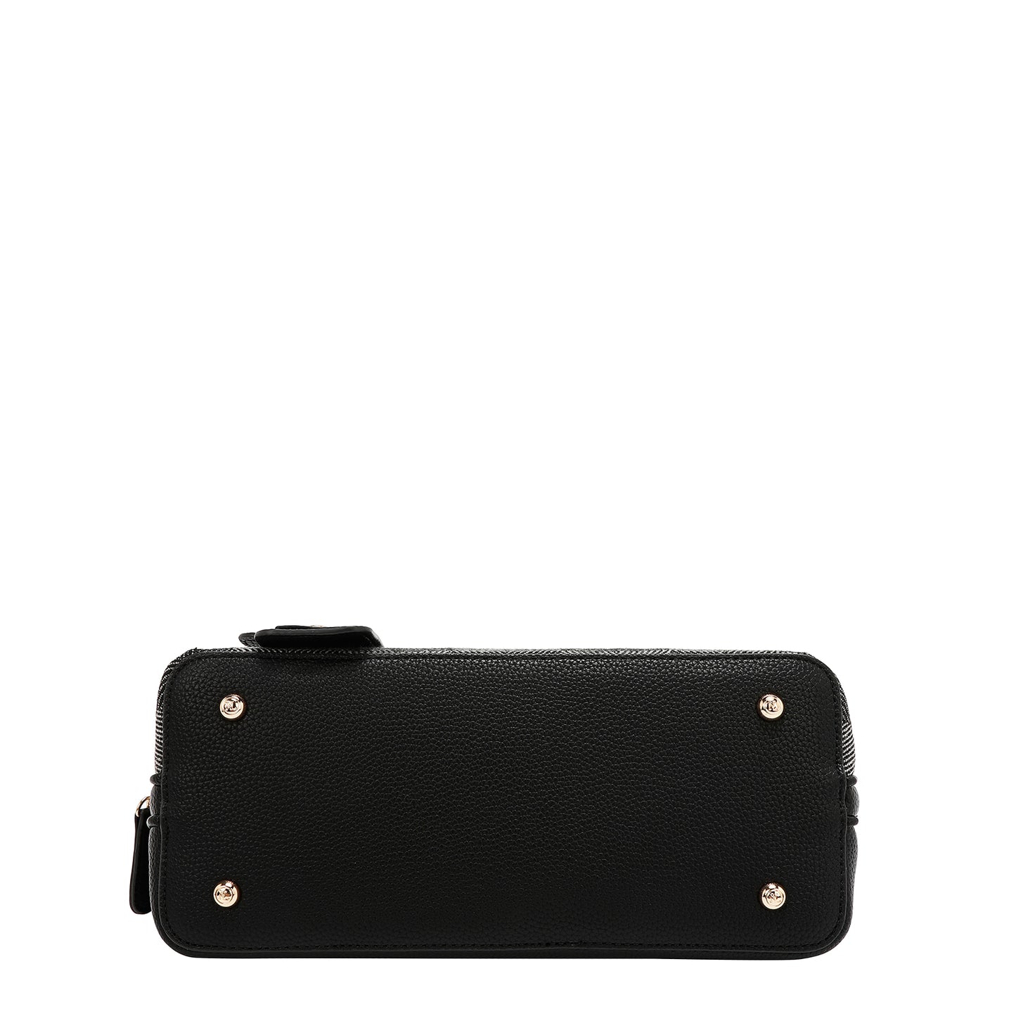 CHIC CHECK DOME BAG - P17519 BROWN