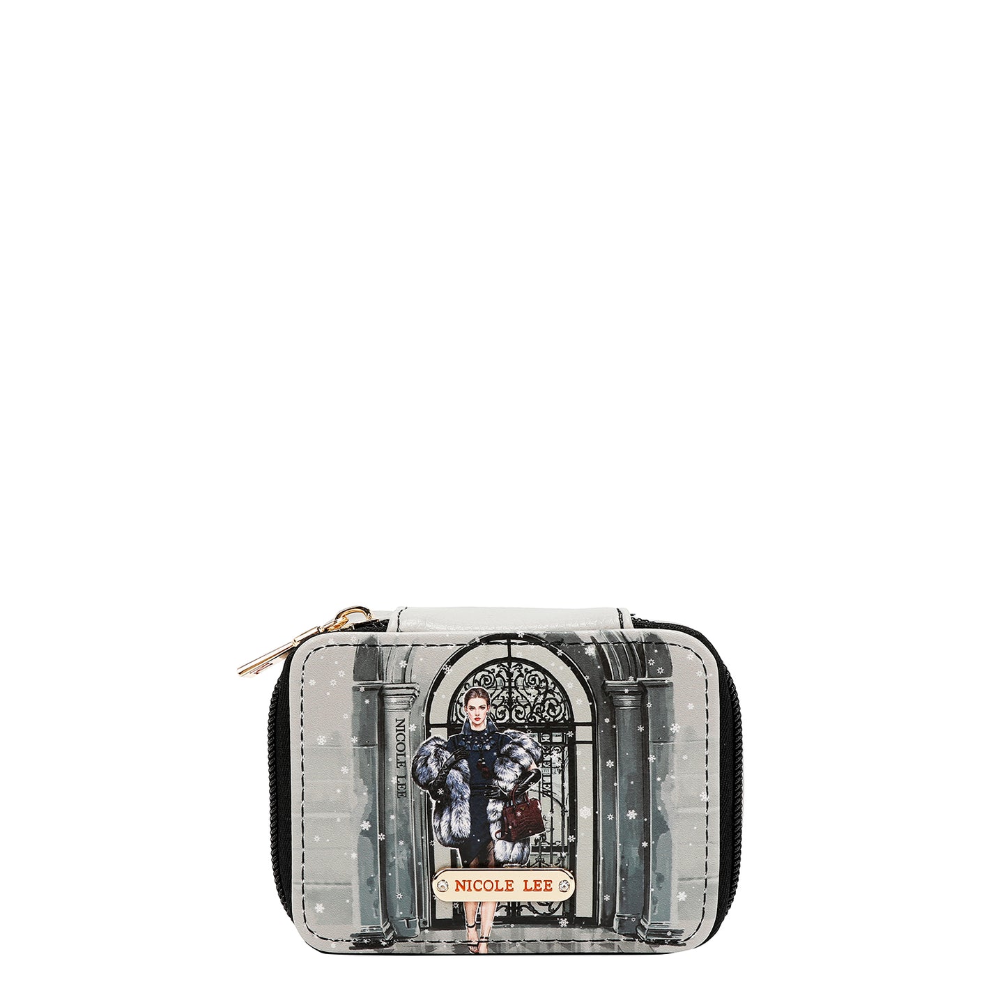 TRAVEL PILL CASE ORGANIZER - PC7603 EMOTION / VIRTUAL FRIEND / BEST SMILE / MODA SNOW FLAKE
