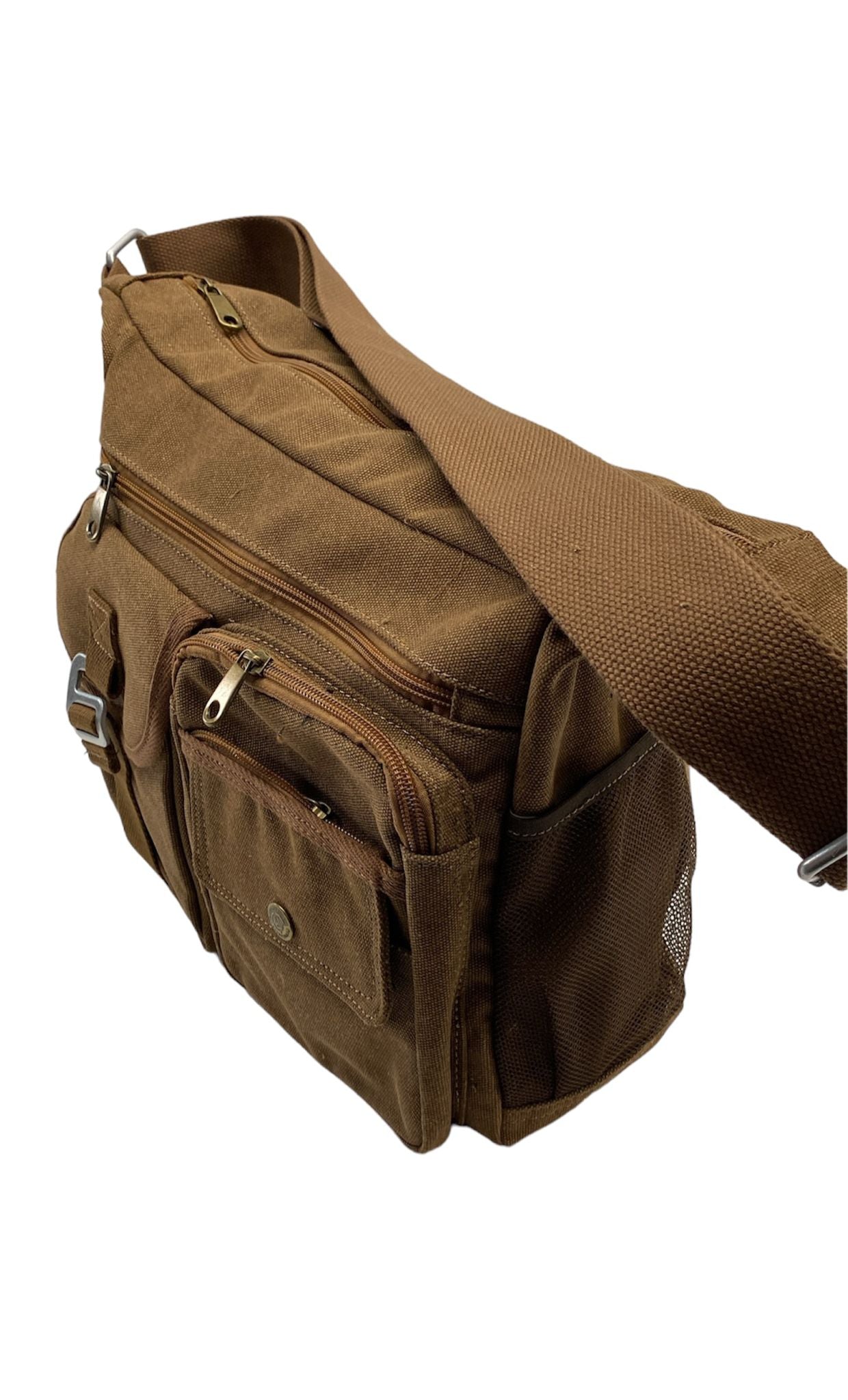 B3329 Military canvas messenger bag