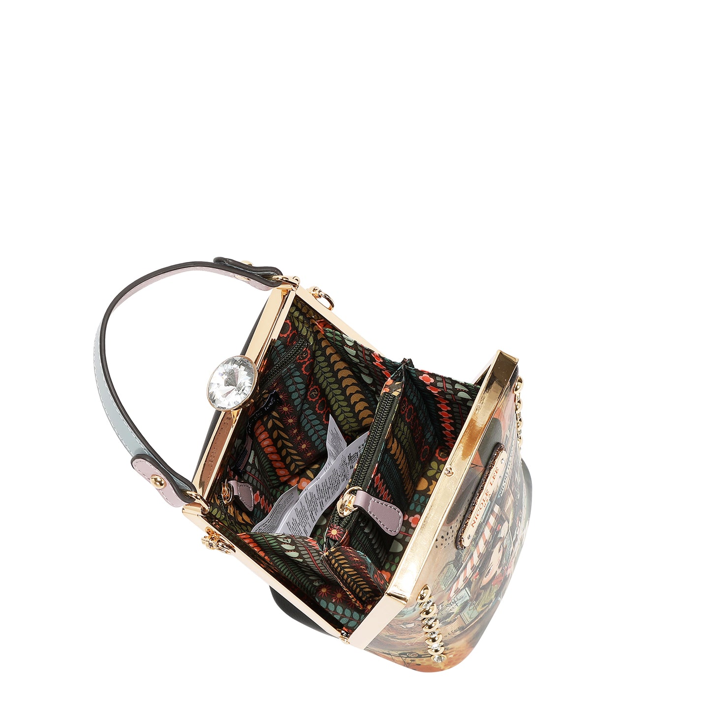 DIAMOND STONE CLUTCH - PRT16613 VIRTUAL FRIEND
