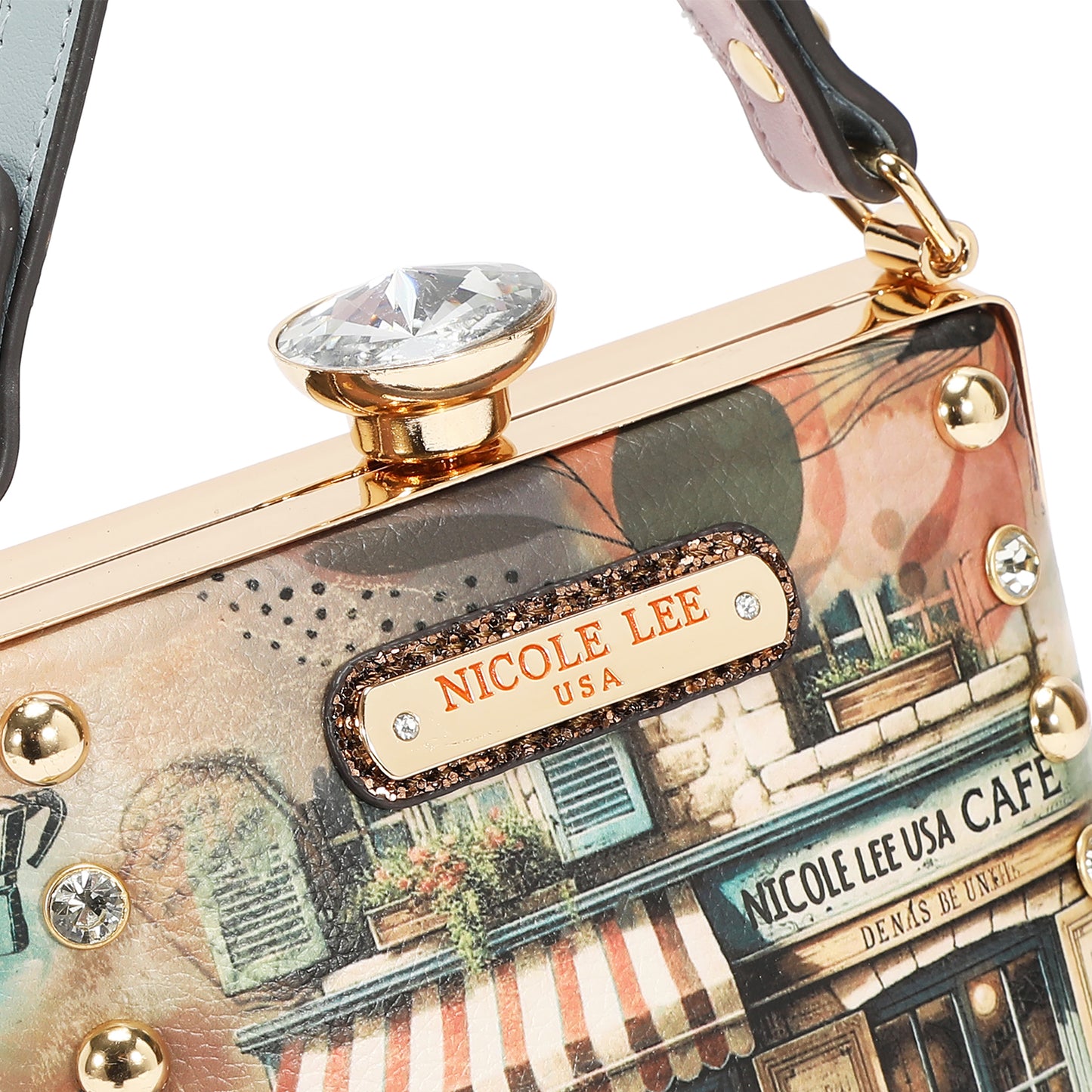 DIAMOND STONE CLUTCH - PRT16613 VIRTUAL FRIEND