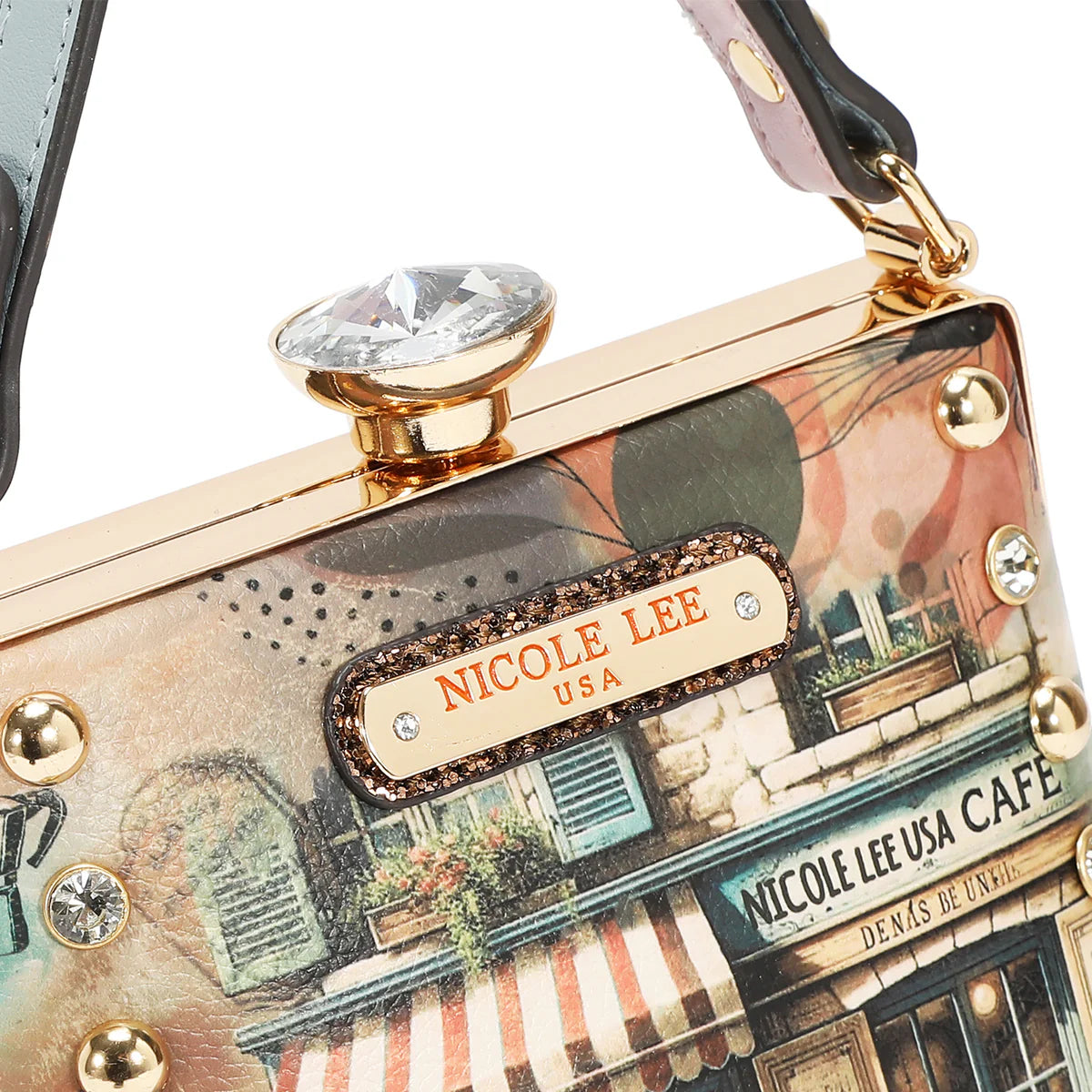 DIAMOND STONE CLUTCH - PRT16613 VIRTUAL FRIEND / NAIL POLSHI / SUN AND SAND / VIOLET BLOSSOM  MARTHA TRAVELS ITALY / QUEEN CLEOPATRA / DREMA COMES TRUE / SAMANTHA LA BELLEZA