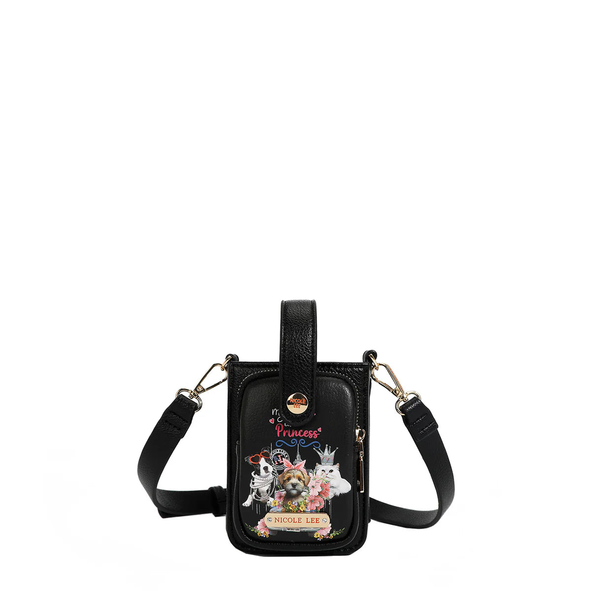 STRAP PHONE CASE CROSSBODY -  PRT17145 SAMANTHA LA BELLEZA / HOLLYWOOD DRIVE / AKIKO LA  BELLEZA / BEST SMILE / SOFIA MONTANA / DREAM COMES TURE / QUEEN CLEOPATRA / SUN AND SAND / NAIL POLISH / MARTHA TRAVELS ITALY / BLIND DATE / LADIES NIGHT OUT