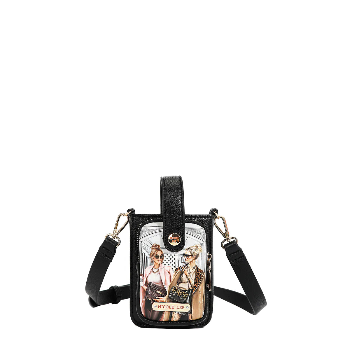 STRAP PHONE CASE CROSSBODY -  PRT17145 SAMANTHA LA BELLEZA / HOLLYWOOD DRIVE / AKIKO LA  BELLEZA / BEST SMILE / SOFIA MONTANA / DREAM COMES TURE / QUEEN CLEOPATRA / SUN AND SAND / NAIL POLISH / MARTHA TRAVELS ITALY / BLIND DATE / LADIES NIGHT OUT