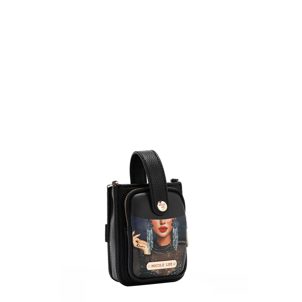 STRAP PHONE CASE CROSSBODY -  PRT17145 SAMANTHA LA BELLEZA / HOLLYWOOD DRIVE / AKIKO LA  BELLEZA / BEST SMILE / SOFIA MONTANA / DREAM COMES TURE / QUEEN CLEOPATRA / SUN AND SAND / NAIL POLISH / MARTHA TRAVELS ITALY / BLIND DATE / LADIES NIGHT OUT