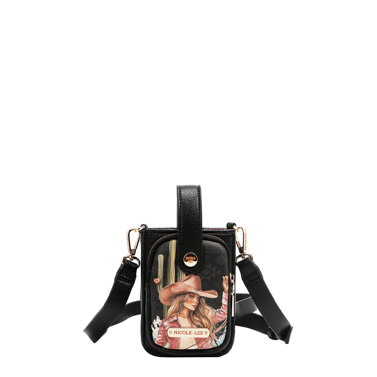 STRAP PHONE CASE CROSSBODY -  PRT17145 SAMANTHA LA BELLEZA / HOLLYWOOD DRIVE / AKIKO LA  BELLEZA / BEST SMILE / SOFIA MONTANA / DREAM COMES TURE / QUEEN CLEOPATRA / SUN AND SAND / NAIL POLISH / MARTHA TRAVELS ITALY / BLIND DATE / LADIES NIGHT OUT