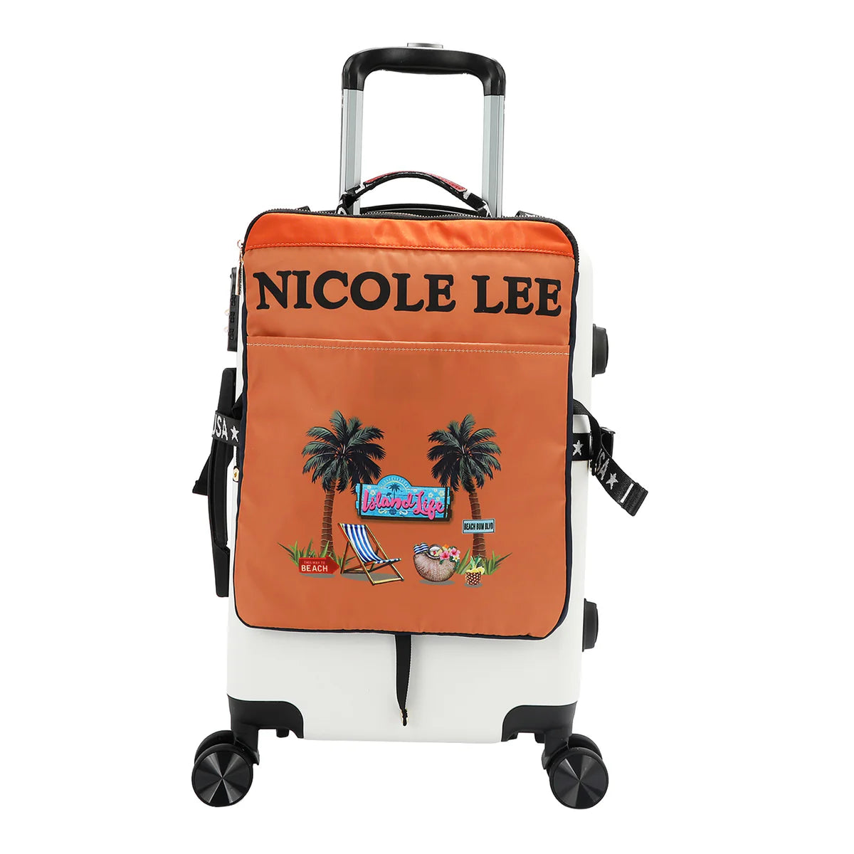LUGGAGE HARNESS -  PRT17301 MARTHA TRAVELS ITALY / VIOLET BLOSSOM / NAIL POLISH / SUN AND SAND / DREAM COMES TRUE