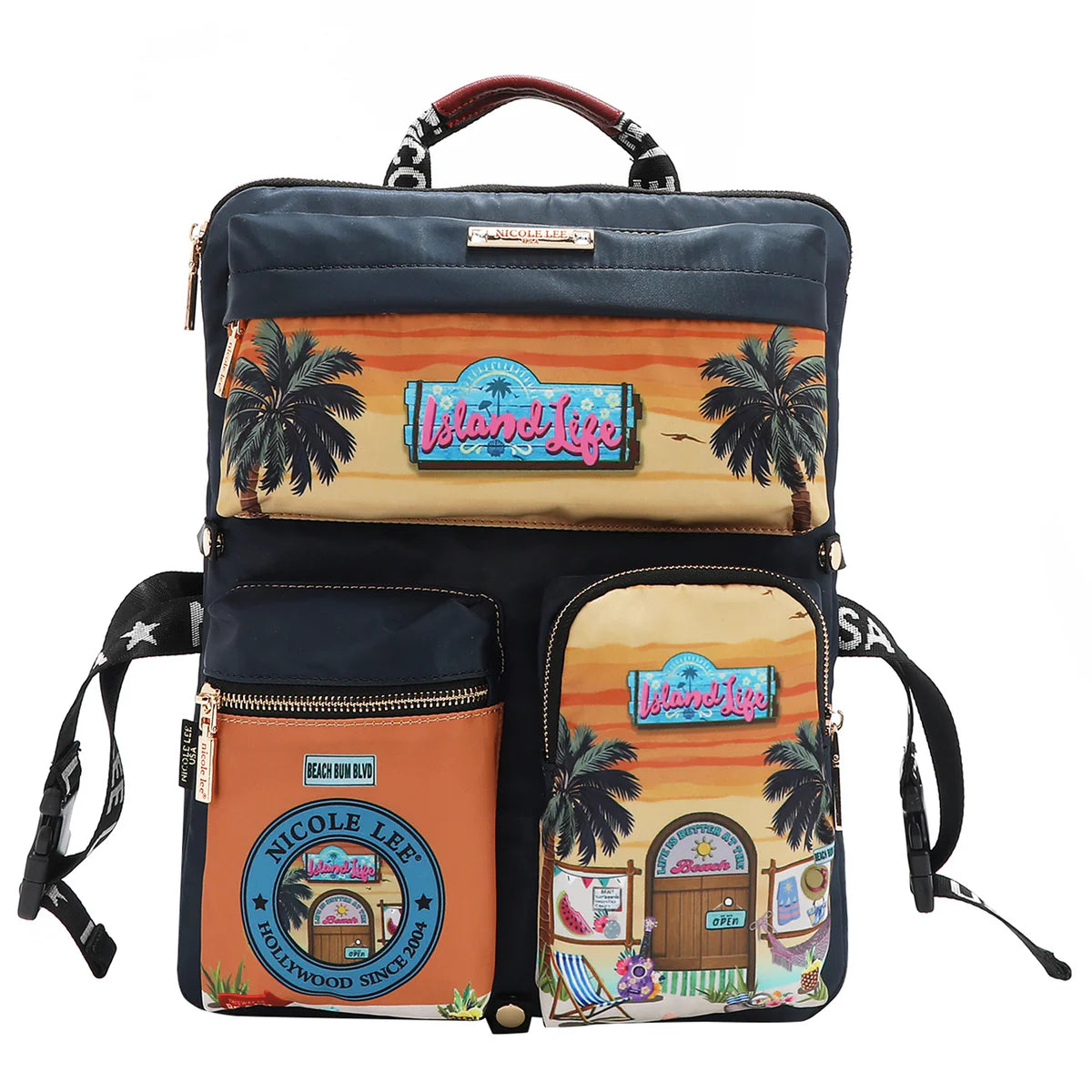 LUGGAGE HARNESS -  PRT17301 MARTHA TRAVELS ITALY / VIOLET BLOSSOM / NAIL POLISH / SUN AND SAND / DREAM COMES TRUE