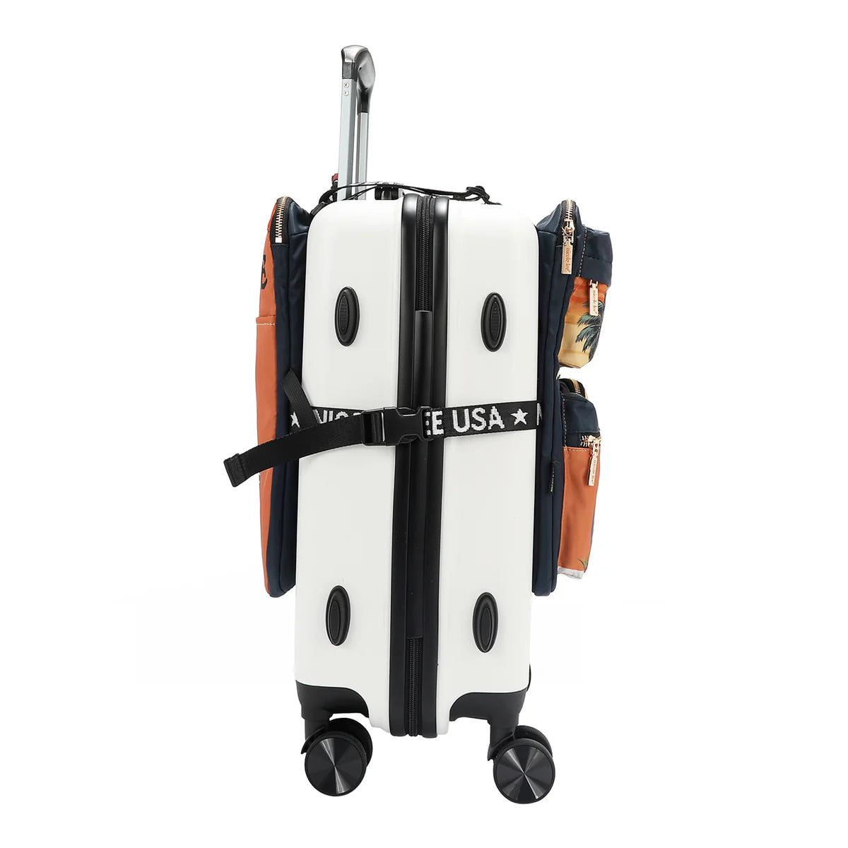 LUGGAGE HARNESS -  PRT17301 MARTHA TRAVELS ITALY / VIOLET BLOSSOM / NAIL POLISH / SUN AND SAND / DREAM COMES TRUE