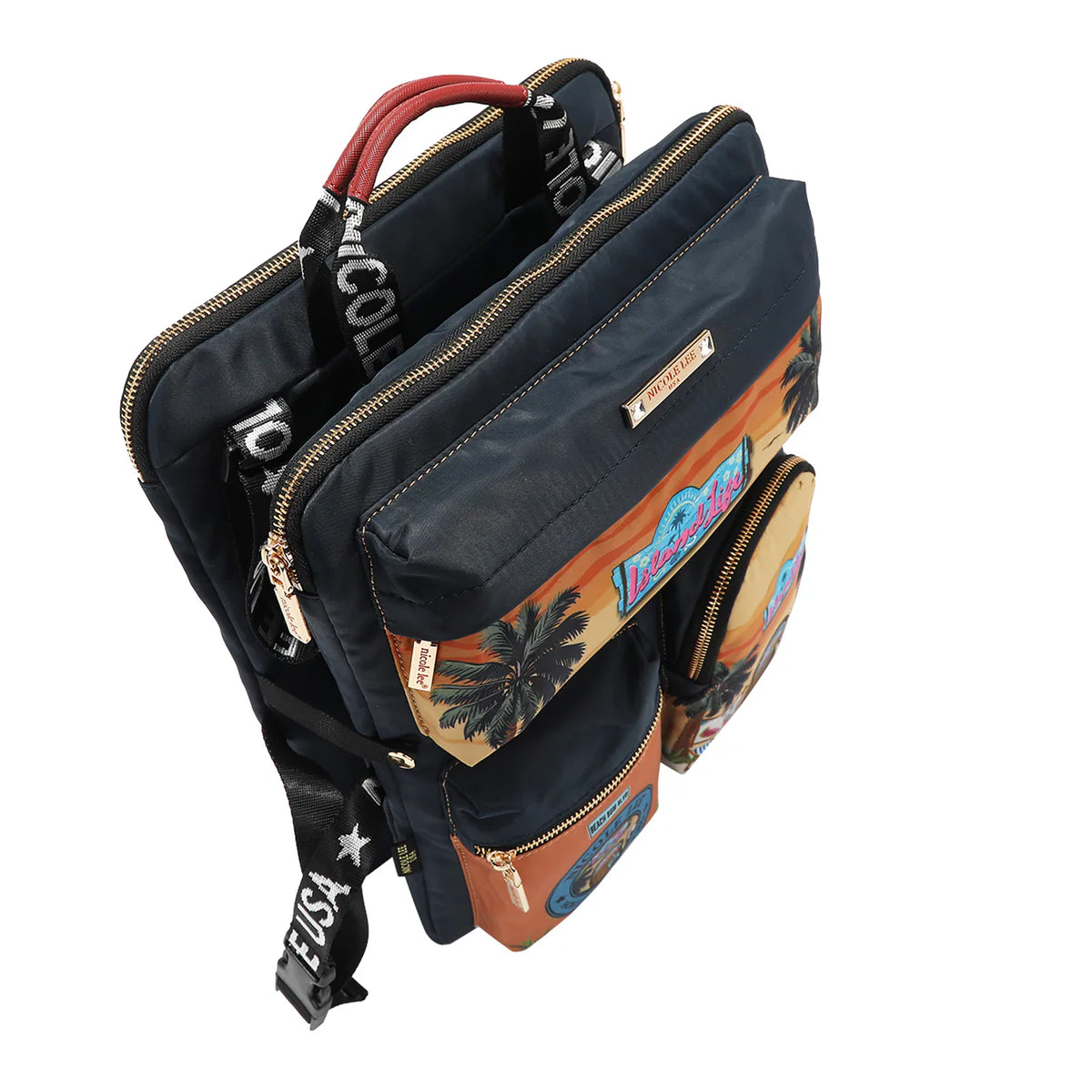 LUGGAGE HARNESS -  PRT17301 MARTHA TRAVELS ITALY / VIOLET BLOSSOM / NAIL POLISH / SUN AND SAND / DREAM COMES TRUE