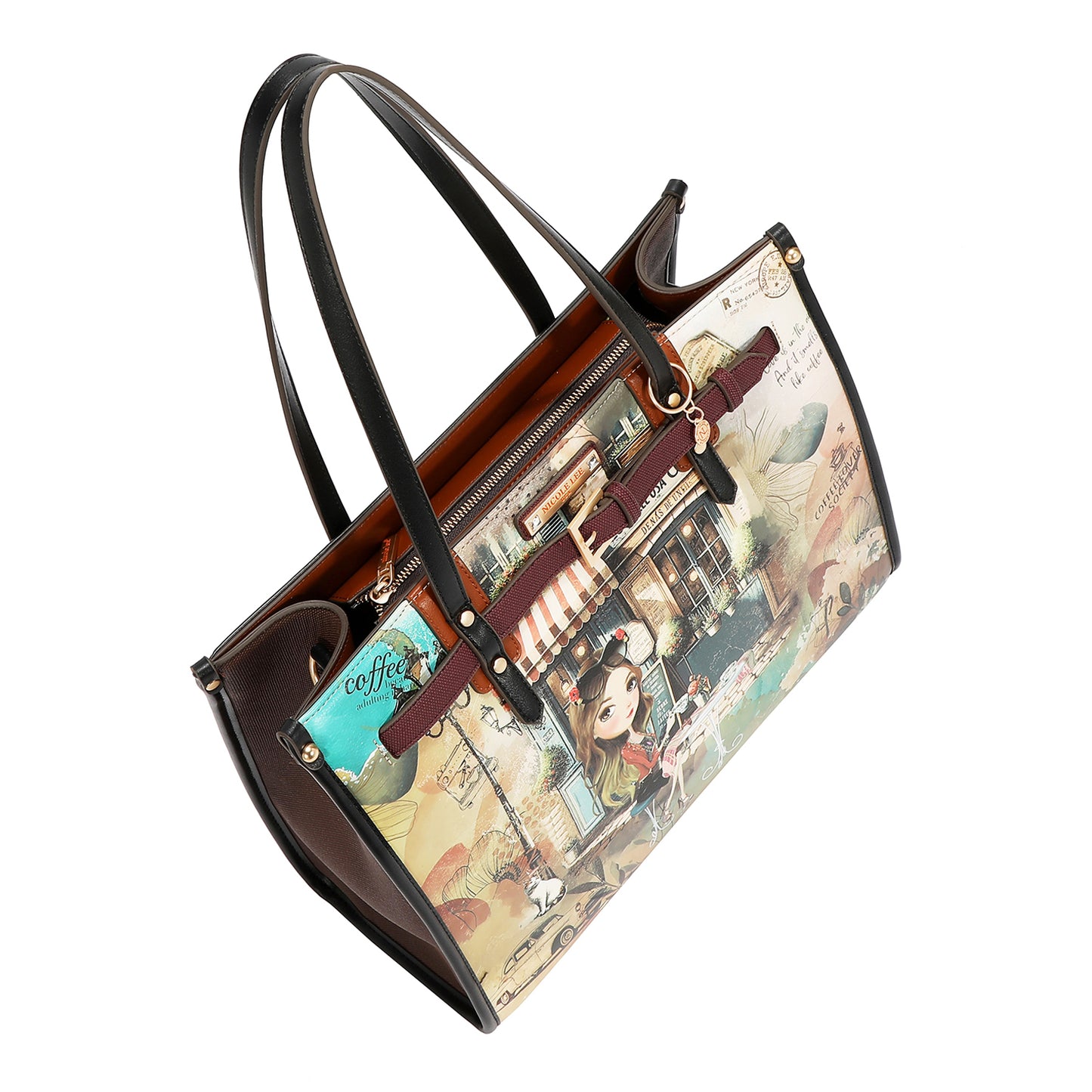 FASHION INSULATED LUNCH TOTE BAG - PRT17613 VIRTUAL FRIEND