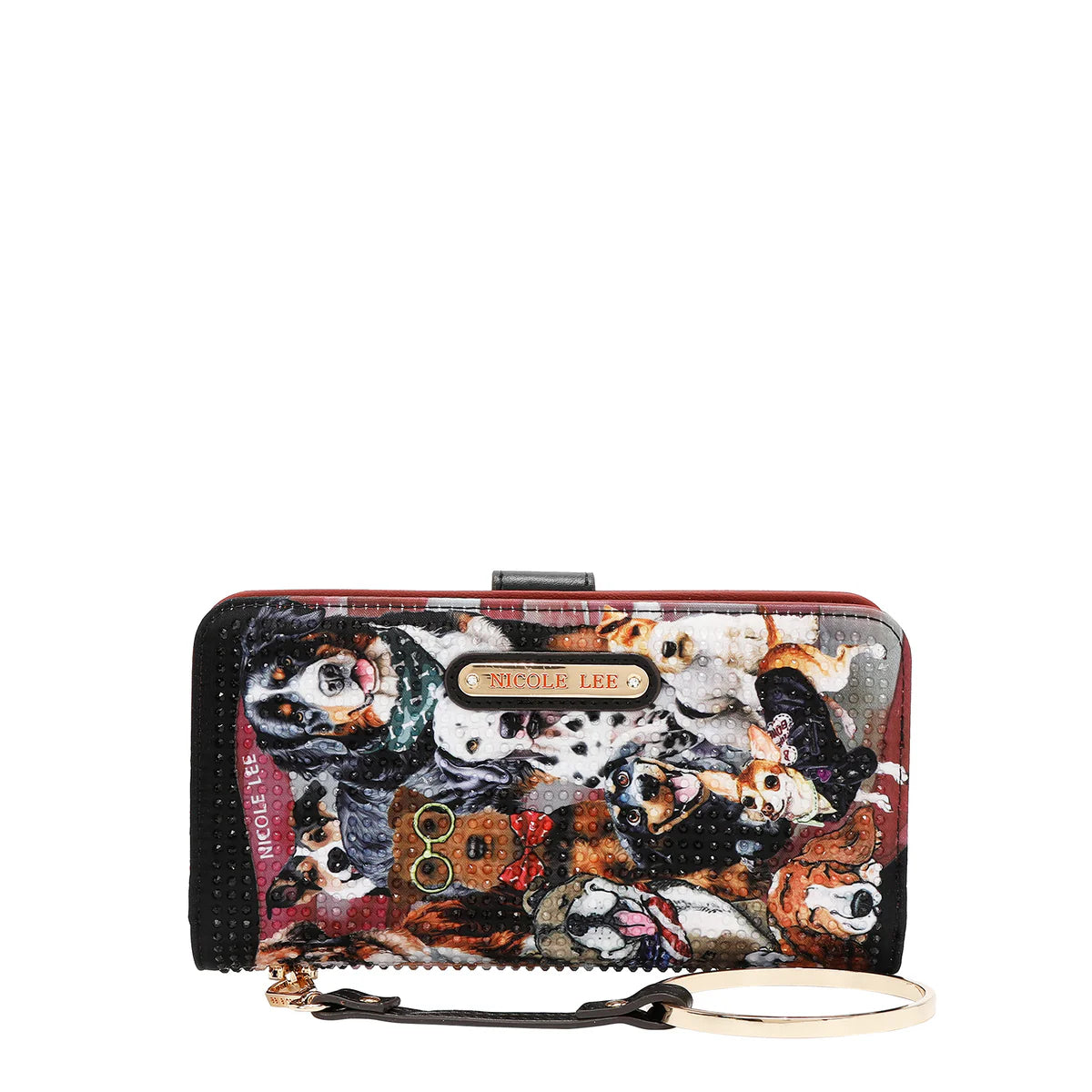 NL SIGNATURE BIFOLD WALLET WRISTLET - PRT6700 VIRTUAL FRIEND / AKIKO LA BELLEZA / THE QUEEN / NAIL POLISH / SUN AND SAND / QUEEN CLEOPAARTA / DREAM COMES TRUE / SOFIA MONTAN / BEST SMILE