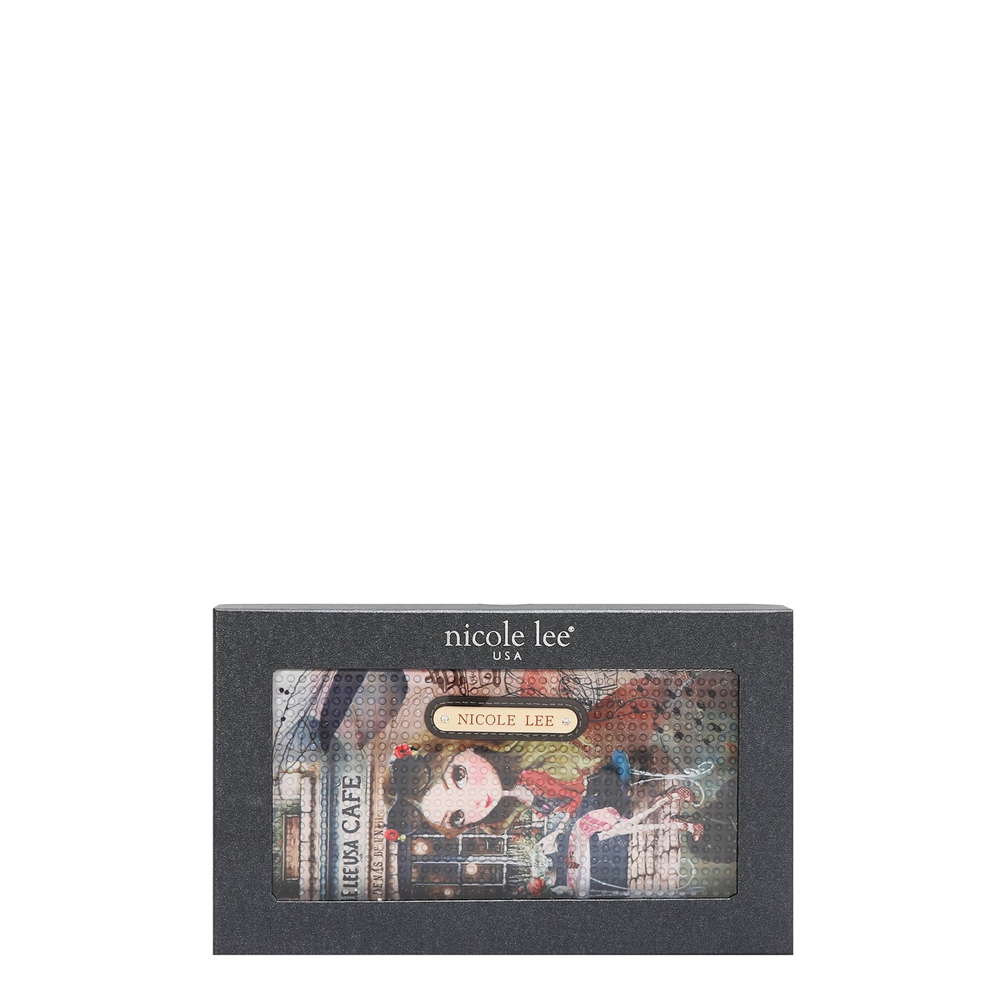 NL SIGNATURE BIFOLD WALLET WRISTLET - PRT6700 VIRTUAL FRIEND / AKIKO LA BELLEZA / THE QUEEN / NAIL POLISH / SUN AND SAND / QUEEN CLEOPAARTA / DREAM COMES TRUE / SOFIA MONTAN / BEST SMILE
