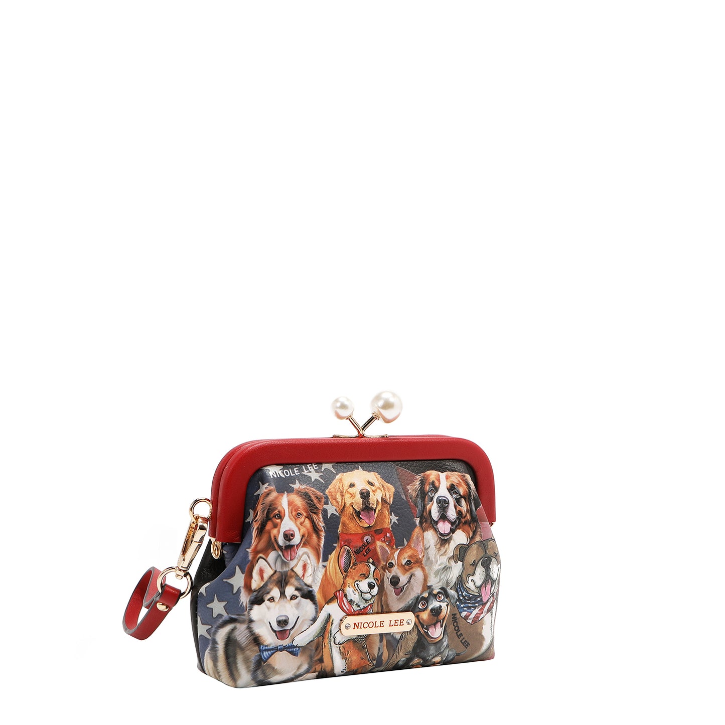 CHELSEA PEARL COIN PURSE - PRT7400 EMOTION / VIRTUAL FRIEND / BEST SMILE / SAMANTHA LA BELLEZA / QUEEN CLOPATRA / NAIL POLISH / MARTHA TRAVEL ITALY