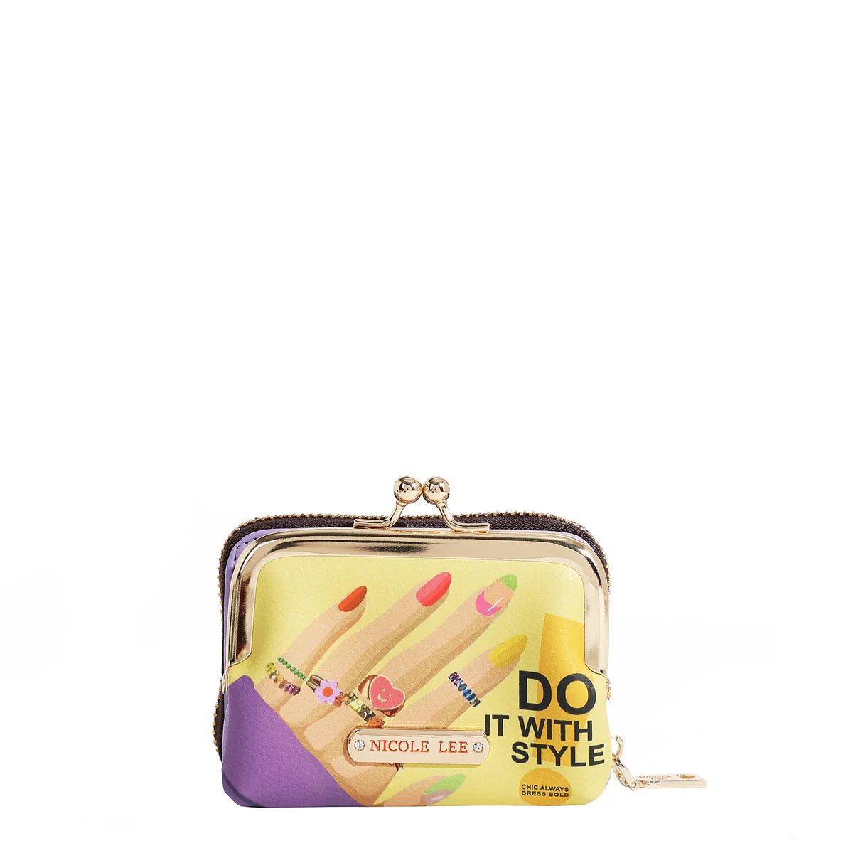 JULIA MINI WALLET -  PRT7451 VIRTUAL FRIEND / MARTHA TRAAVELS ITALY / VIOLET BLOSSOM / NAIL POLISH / SUN AND SAND / QUEEN CLEOPATRA / DREAM COMES TRUE / SAMATHA LA BELLEZA / BEST SMILE