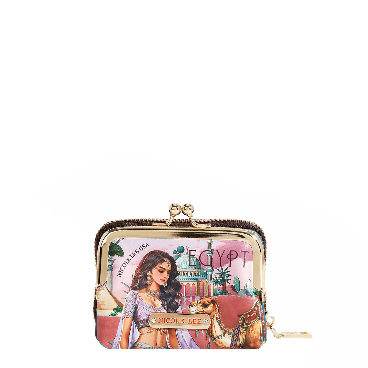 JULIA MINI WALLET -  PRT7451 VIRTUAL FRIEND / MARTHA TRAAVELS ITALY / VIOLET BLOSSOM / NAIL POLISH / SUN AND SAND / QUEEN CLEOPATRA / DREAM COMES TRUE / SAMATHA LA BELLEZA / BEST SMILE