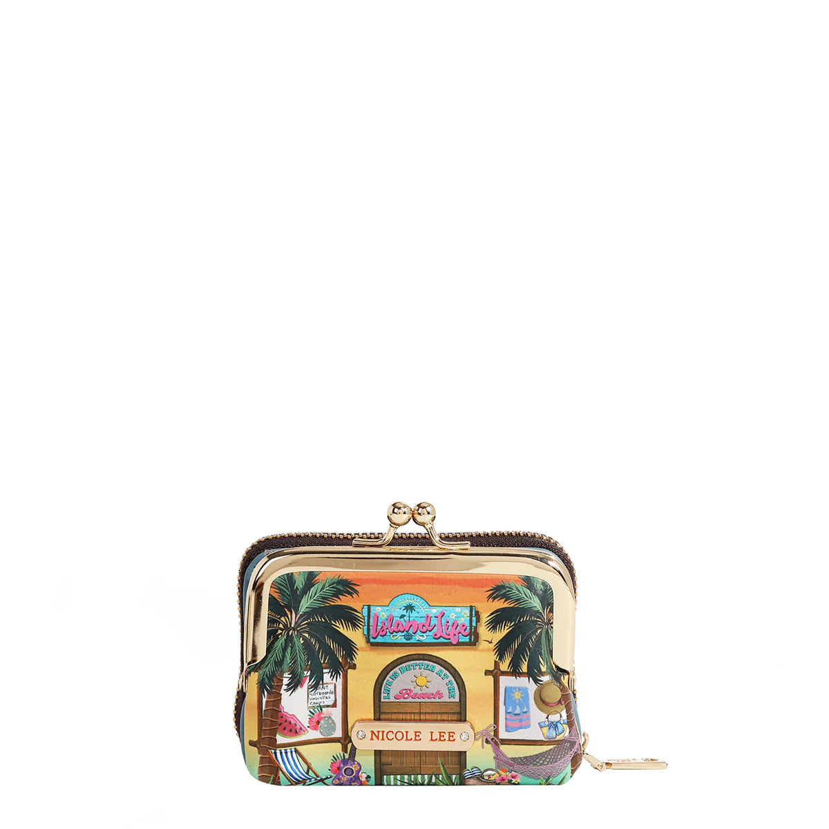JULIA MINI WALLET -  PRT7451 VIRTUAL FRIEND / MARTHA TRAAVELS ITALY / VIOLET BLOSSOM / NAIL POLISH / SUN AND SAND / QUEEN CLEOPATRA / DREAM COMES TRUE / SAMATHA LA BELLEZA / BEST SMILE