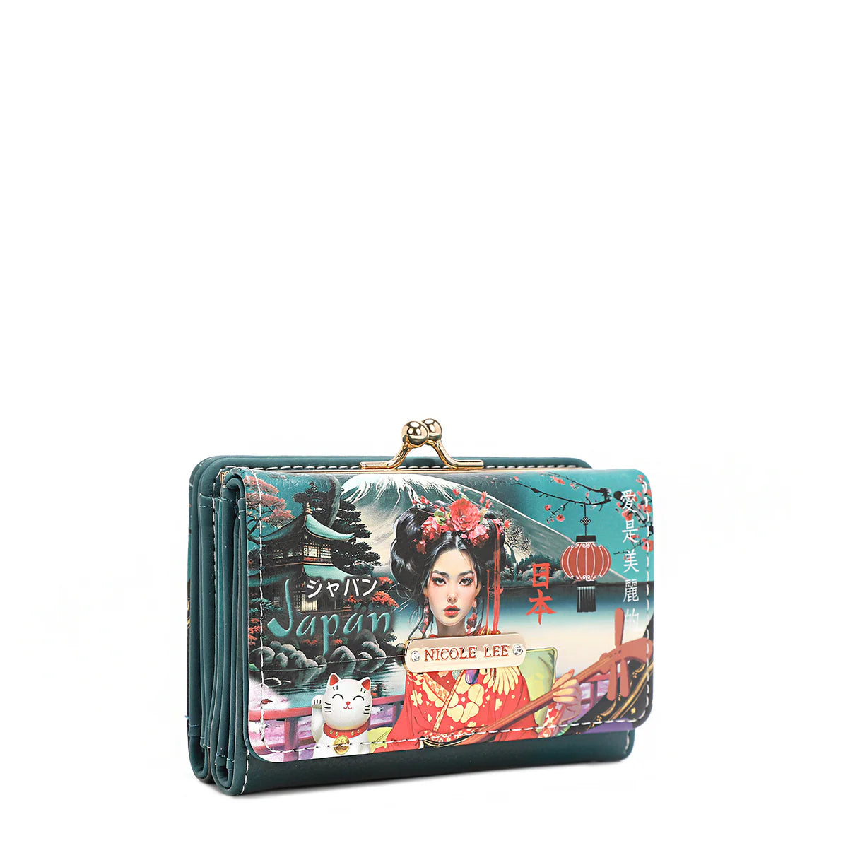 JULIA MINI WALLET -  PRT7451 VIRTUAL FRIEND / MARTHA TRAAVELS ITALY / VIOLET BLOSSOM / NAIL POLISH / SUN AND SAND / QUEEN CLEOPATRA / DREAM COMES TRUE / SAMATHA LA BELLEZA / BEST SMILE