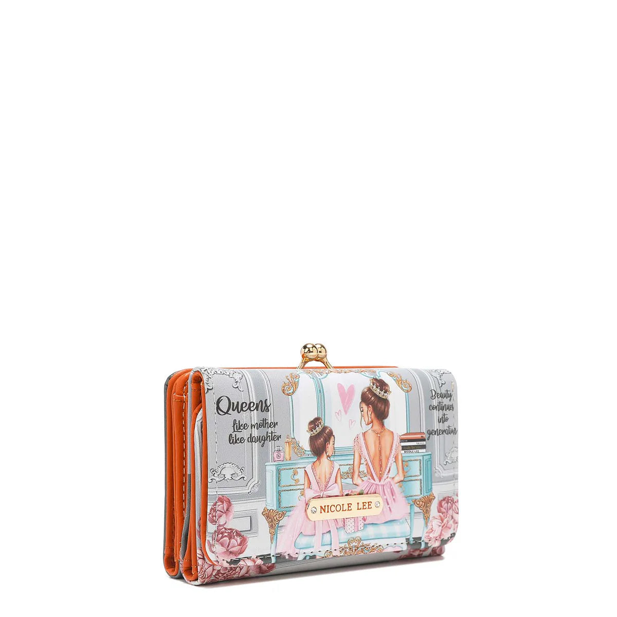 JULIA MINI WALLET -  PRT7451 VIRTUAL FRIEND / MARTHA TRAAVELS ITALY / VIOLET BLOSSOM / NAIL POLISH / SUN AND SAND / QUEEN CLEOPATRA / DREAM COMES TRUE / SAMATHA LA BELLEZA / BEST SMILE