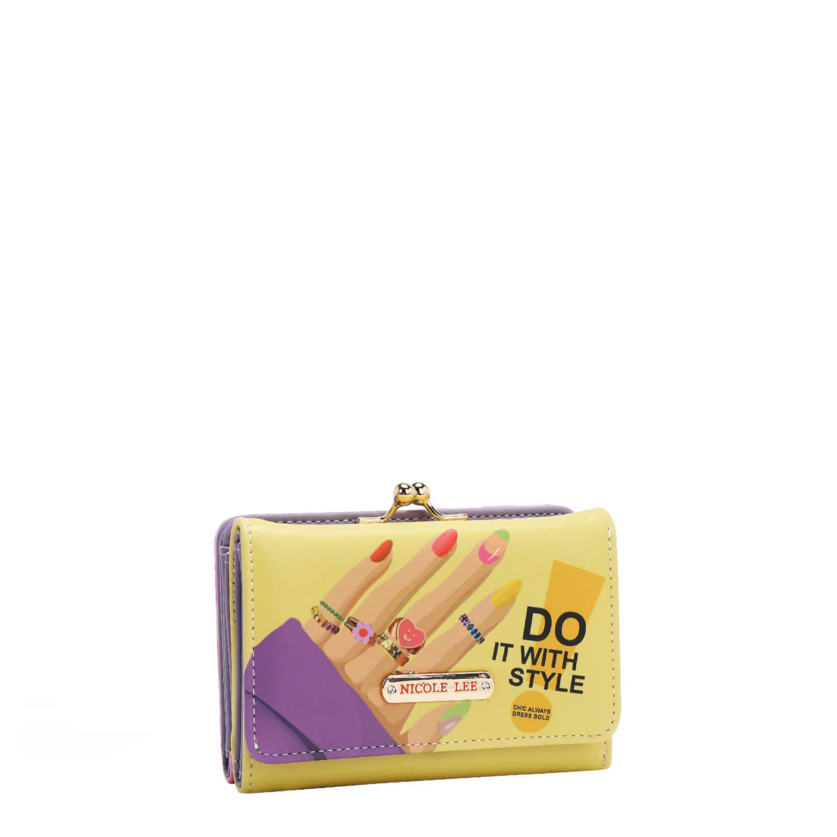 JULIA MINI WALLET -  PRT7451 VIRTUAL FRIEND / MARTHA TRAAVELS ITALY / VIOLET BLOSSOM / NAIL POLISH / SUN AND SAND / QUEEN CLEOPATRA / DREAM COMES TRUE / SAMATHA LA BELLEZA / BEST SMILE