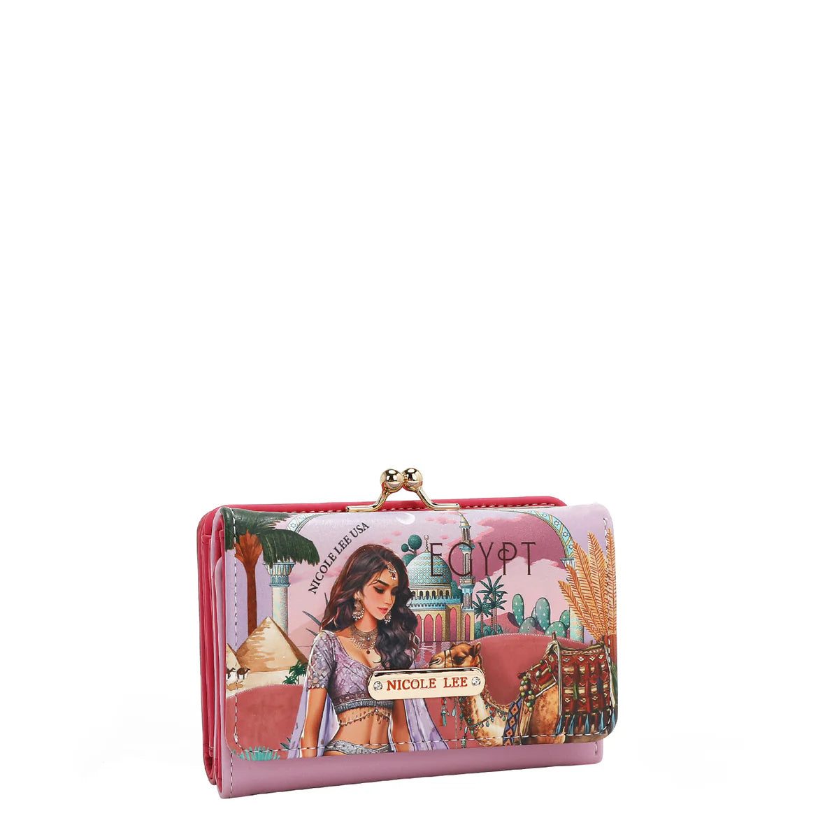 JULIA MINI WALLET -  PRT7451 VIRTUAL FRIEND / MARTHA TRAAVELS ITALY / VIOLET BLOSSOM / NAIL POLISH / SUN AND SAND / QUEEN CLEOPATRA / DREAM COMES TRUE / SAMATHA LA BELLEZA / BEST SMILE
