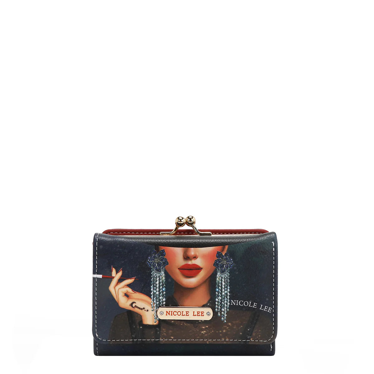 JULIA MINI WALLET -  PRT7451 VIRTUAL FRIEND / MARTHA TRAAVELS ITALY / VIOLET BLOSSOM / NAIL POLISH / SUN AND SAND / QUEEN CLEOPATRA / DREAM COMES TRUE / SAMATHA LA BELLEZA / BEST SMILE