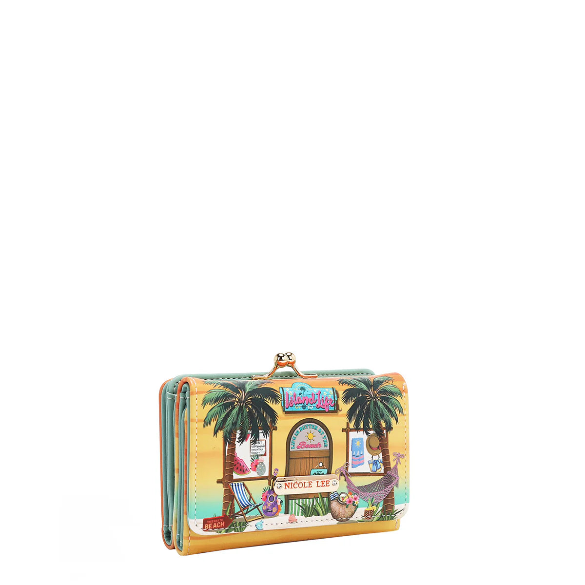 JULIA MINI WALLET -  PRT7451 VIRTUAL FRIEND / MARTHA TRAAVELS ITALY / VIOLET BLOSSOM / NAIL POLISH / SUN AND SAND / QUEEN CLEOPATRA / DREAM COMES TRUE / SAMATHA LA BELLEZA / BEST SMILE