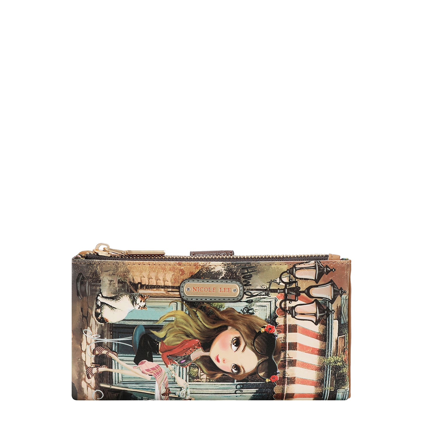 AMANDA 2 PIECE BIFOLD WALLET 0 PRT7455 VIRTUAL FRIEND