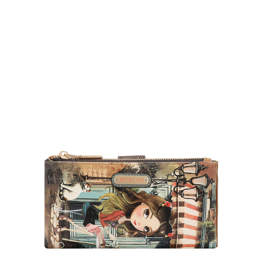 AMANDA 2 PIECE BIFOLD WALLET 0 PRT7455 VIRTUAL FRIEND