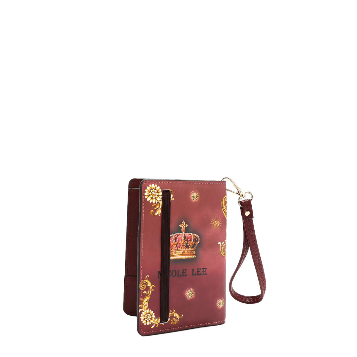 PRT7518 PASSPORT WALLET WRISTLET -  PRT7518 THE QUEEN / ALMA DE COLORES / AKIKO LA BELLEZA