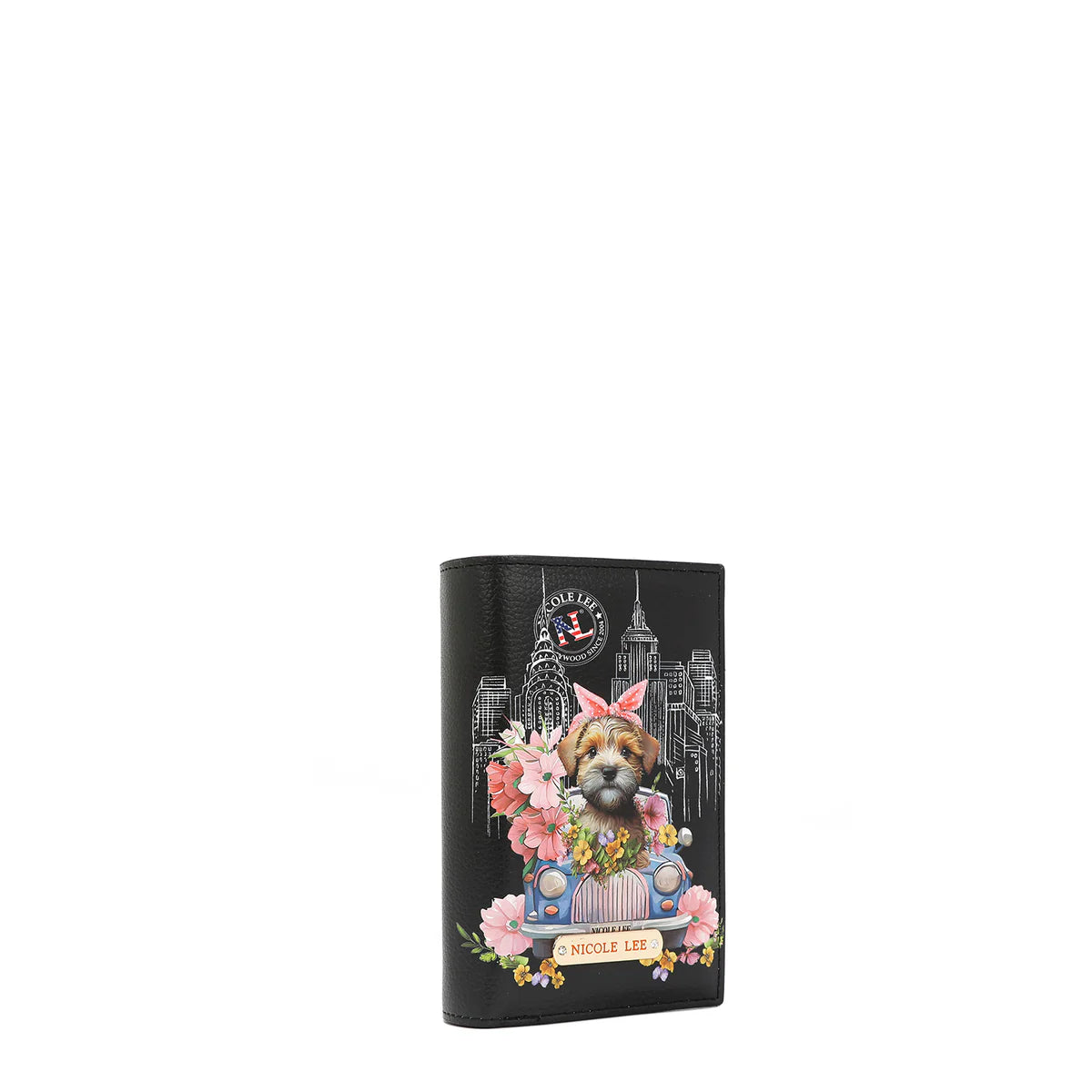 BIFOLD CENTER ZIP WALLET - PRT7702 VIRTUAL FRIEND / HOLLYWOOD DRIVE / THE QUEEN / SAMANTHA LA BELLEZA / BEST SMILE / QUEEN CLEOPARTA / DREM COMES TURE / MARTHA TRAVELS ITALY