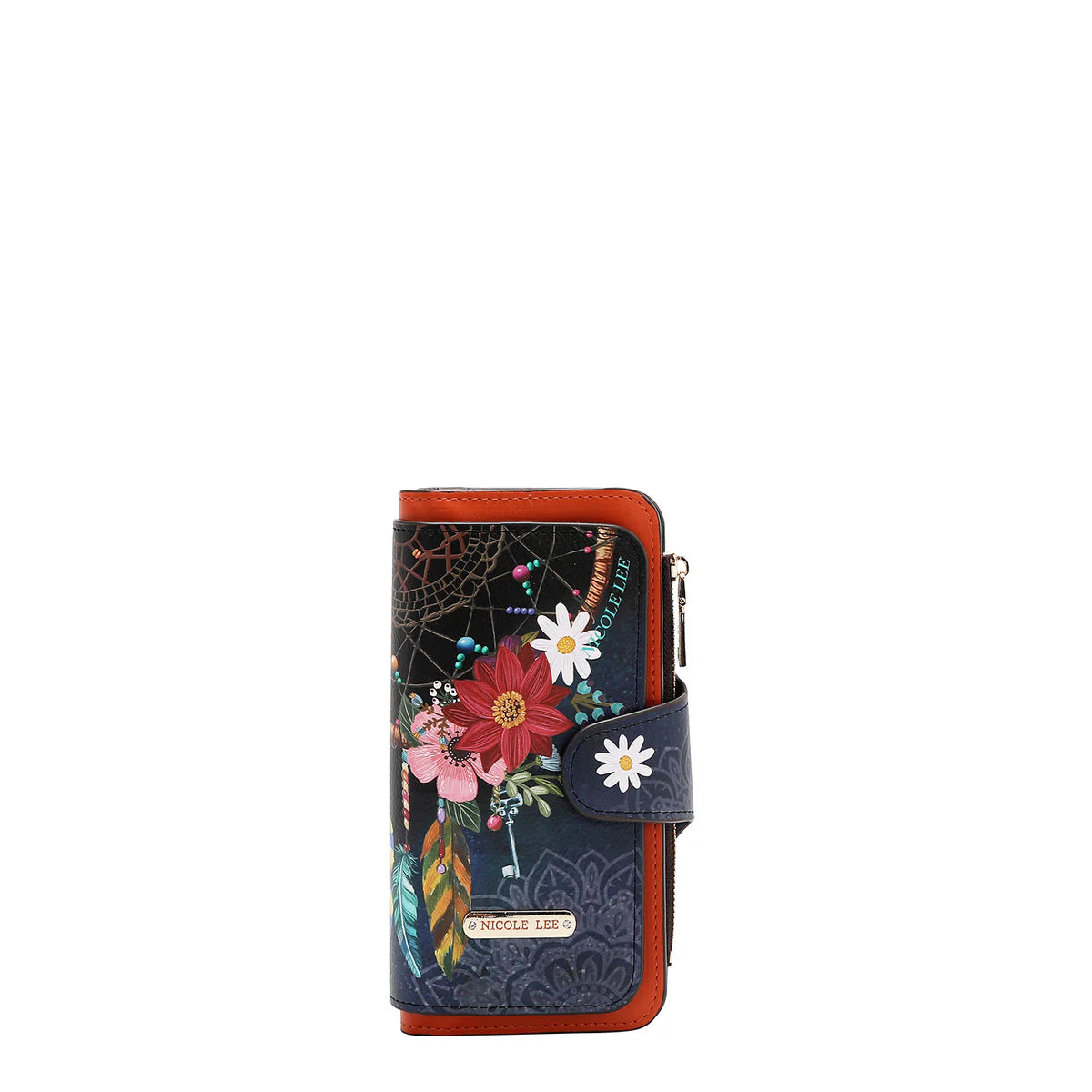 BIFOLD LAYERED WALLET - PRT7703 VIRTUAL FRIEND / THE QUEEN / MARTHA TRAVELS ITALY / VIOLET BLOSSOM . NAIL POLISH / SUN AND SAND / QUEEN CLEOPARTA / DREAM COMES TURE / SOFIA MONTANA / SAMANTHA LA BELLEZA /