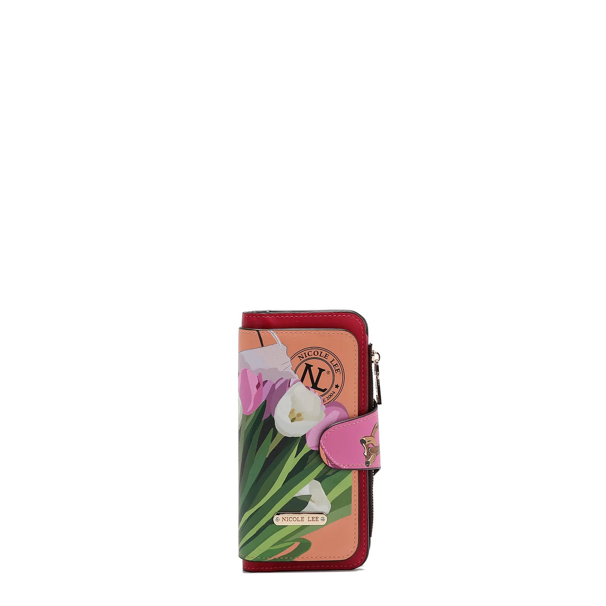 BIFOLD LAYERED WALLET - PRT7703 VIRTUAL FRIEND / THE QUEEN / MARTHA TRAVELS ITALY / VIOLET BLOSSOM . NAIL POLISH / SUN AND SAND / QUEEN CLEOPARTA / DREAM COMES TURE / SOFIA MONTANA / SAMANTHA LA BELLEZA /
