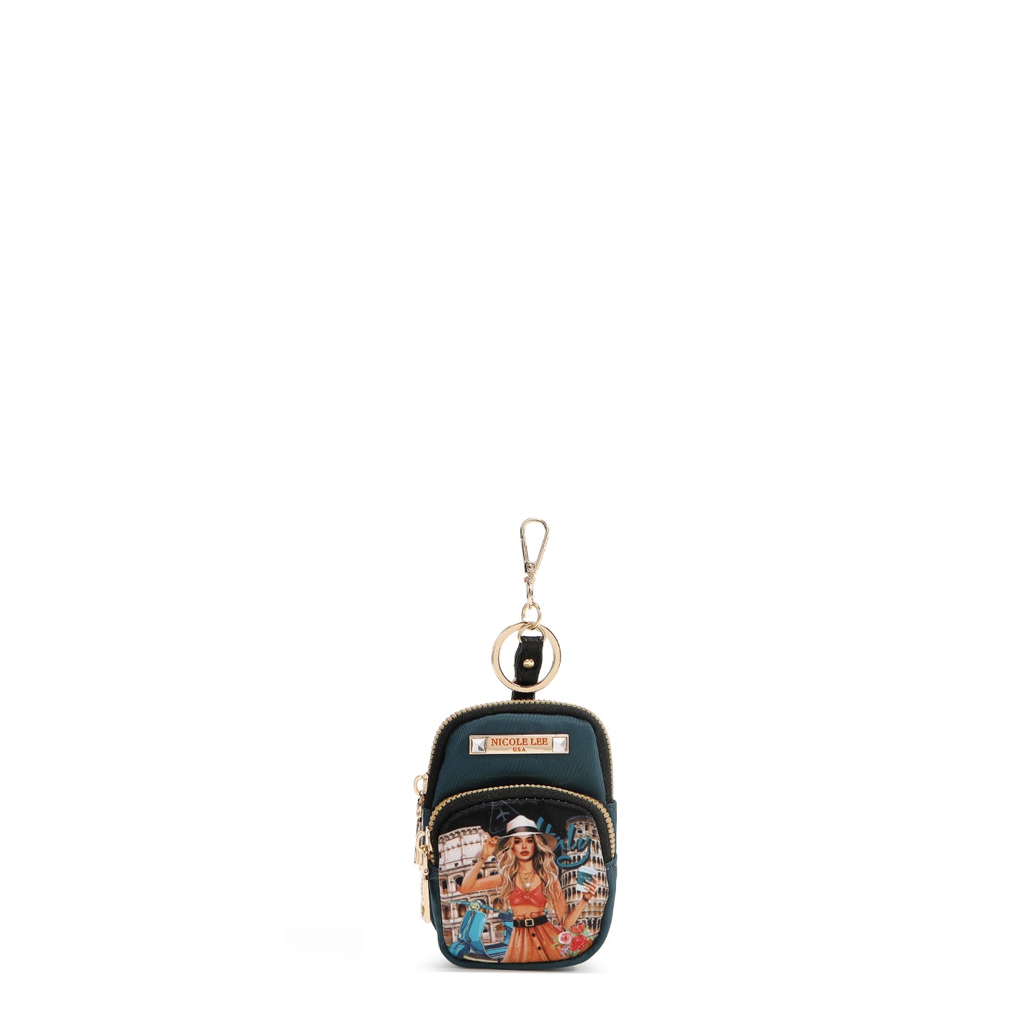 MANDY MINI BACKPACK KEYCHAIN - PRT7811 EMOTION / VIRTUAL FRIEND / BEST SMILE / MODA SNOWFLAKE / SAMANTHA LA BELLEZA / DREAM COMES TURE / QUEEN CLOPATRA / SUN AND SAND / NAIL POLISH / VIOLET BLOSSOM / MARTHA TRAVEL ITALY