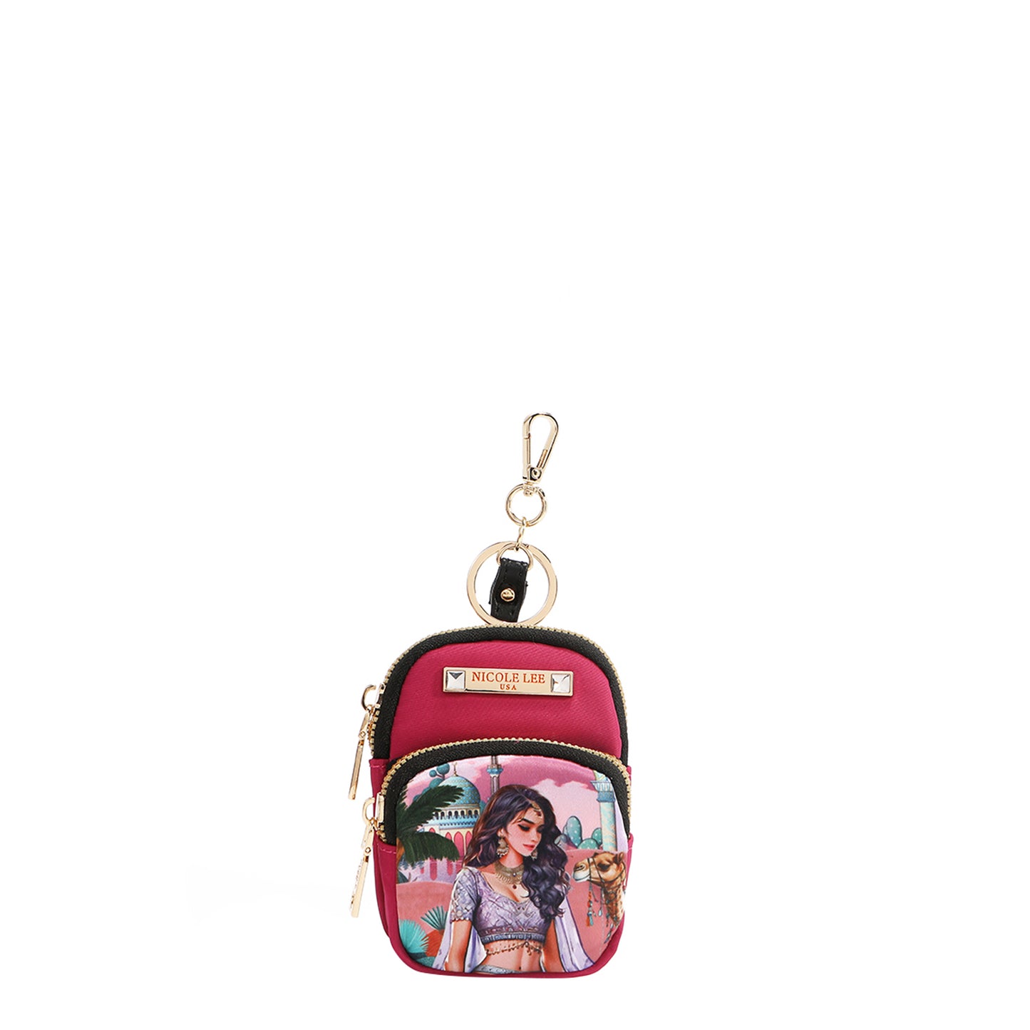 MANDY MINI BACKPACK KEYCHAIN - PRT7811 EMOTION / VIRTUAL FRIEND / BEST SMILE / MODA SNOWFLAKE / SAMANTHA LA BELLEZA / DREAM COMES TURE / QUEEN CLOPATRA / SUN AND SAND / NAIL POLISH / VIOLET BLOSSOM / MARTHA TRAVEL ITALY