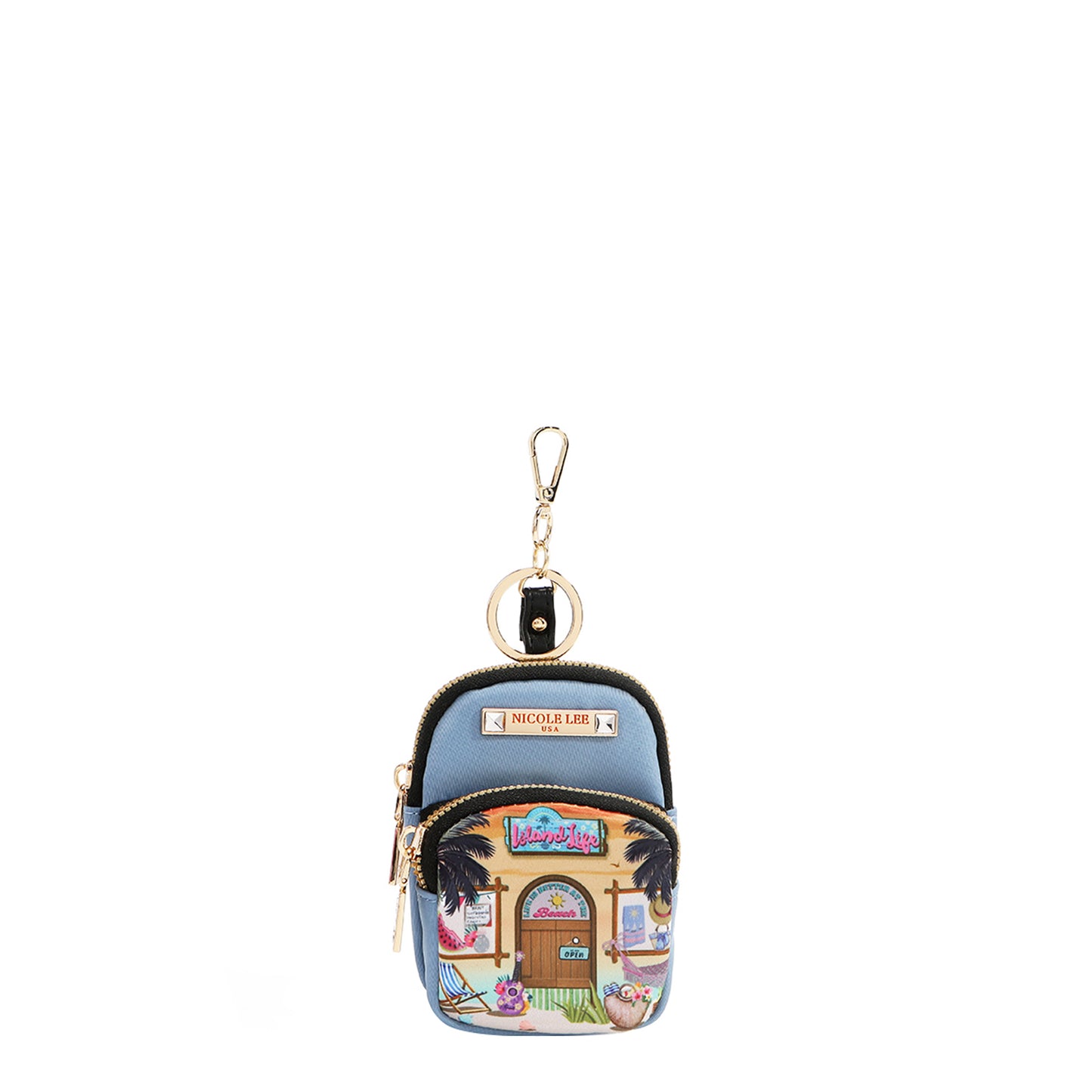 MANDY MINI BACKPACK KEYCHAIN - PRT7811 EMOTION / VIRTUAL FRIEND / BEST SMILE / MODA SNOWFLAKE / SAMANTHA LA BELLEZA / DREAM COMES TURE / QUEEN CLOPATRA / SUN AND SAND / NAIL POLISH / VIOLET BLOSSOM / MARTHA TRAVEL ITALY