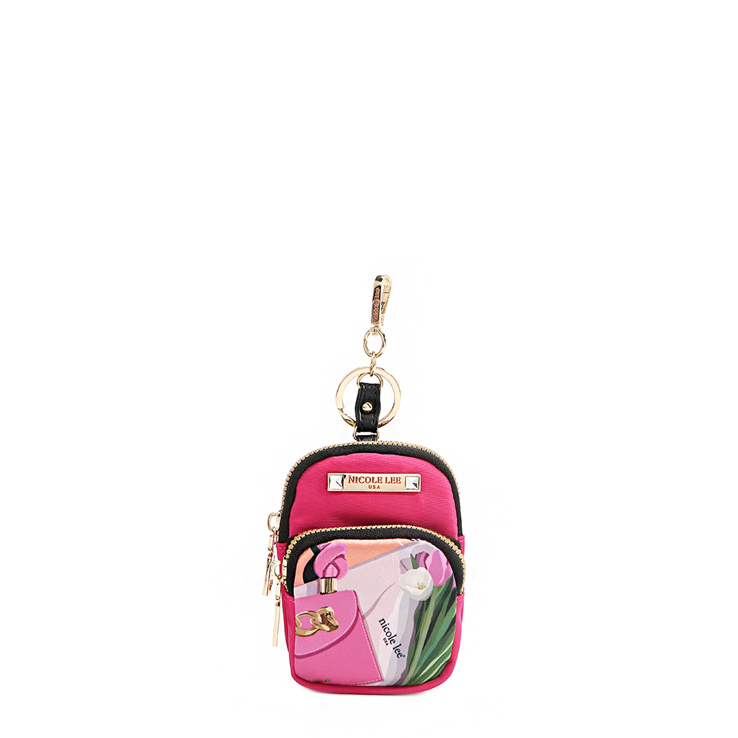 MANDY MINI BACKPACK KEYCHAIN - PRT7811 EMOTION / VIRTUAL FRIEND / BEST SMILE / MODA SNOWFLAKE / SAMANTHA LA BELLEZA / DREAM COMES TURE / QUEEN CLOPATRA / SUN AND SAND / NAIL POLISH / VIOLET BLOSSOM / MARTHA TRAVEL ITALY