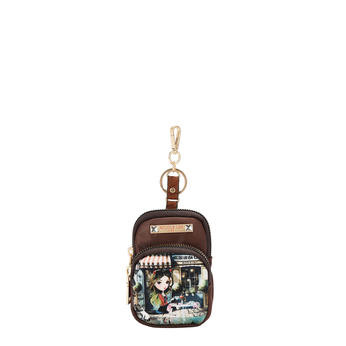 MANDY MINI BACKPACK KEYCHAIN - PRT7811 EMOTION / VIRTUAL FRIEND / BEST SMILE / MODA SNOWFLAKE / SAMANTHA LA BELLEZA / DREAM COMES TURE / QUEEN CLOPATRA / SUN AND SAND / NAIL POLISH / VIOLET BLOSSOM / MARTHA TRAVEL ITALY