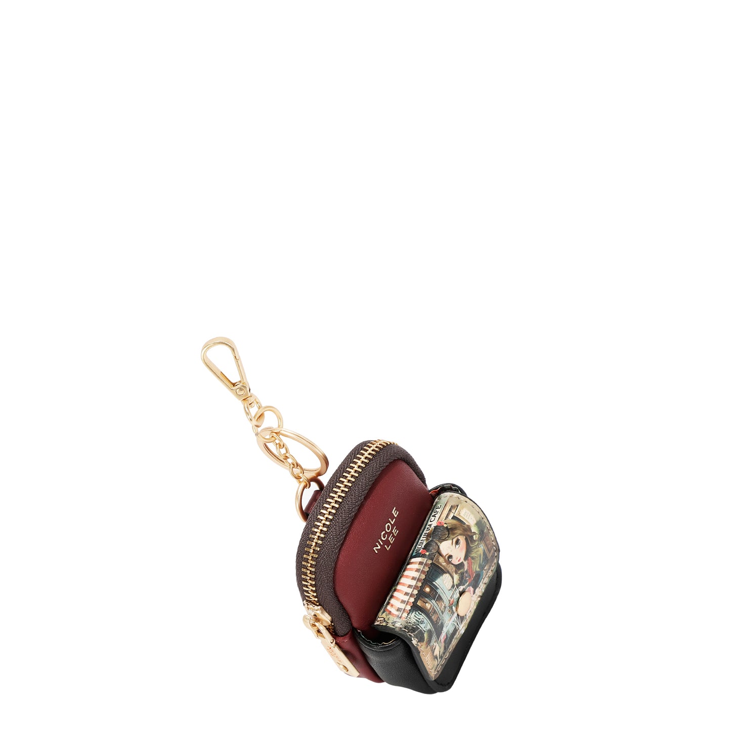 MINI POUCH KEYCHAIN - PRT7977 VIRTUAL FRIEND