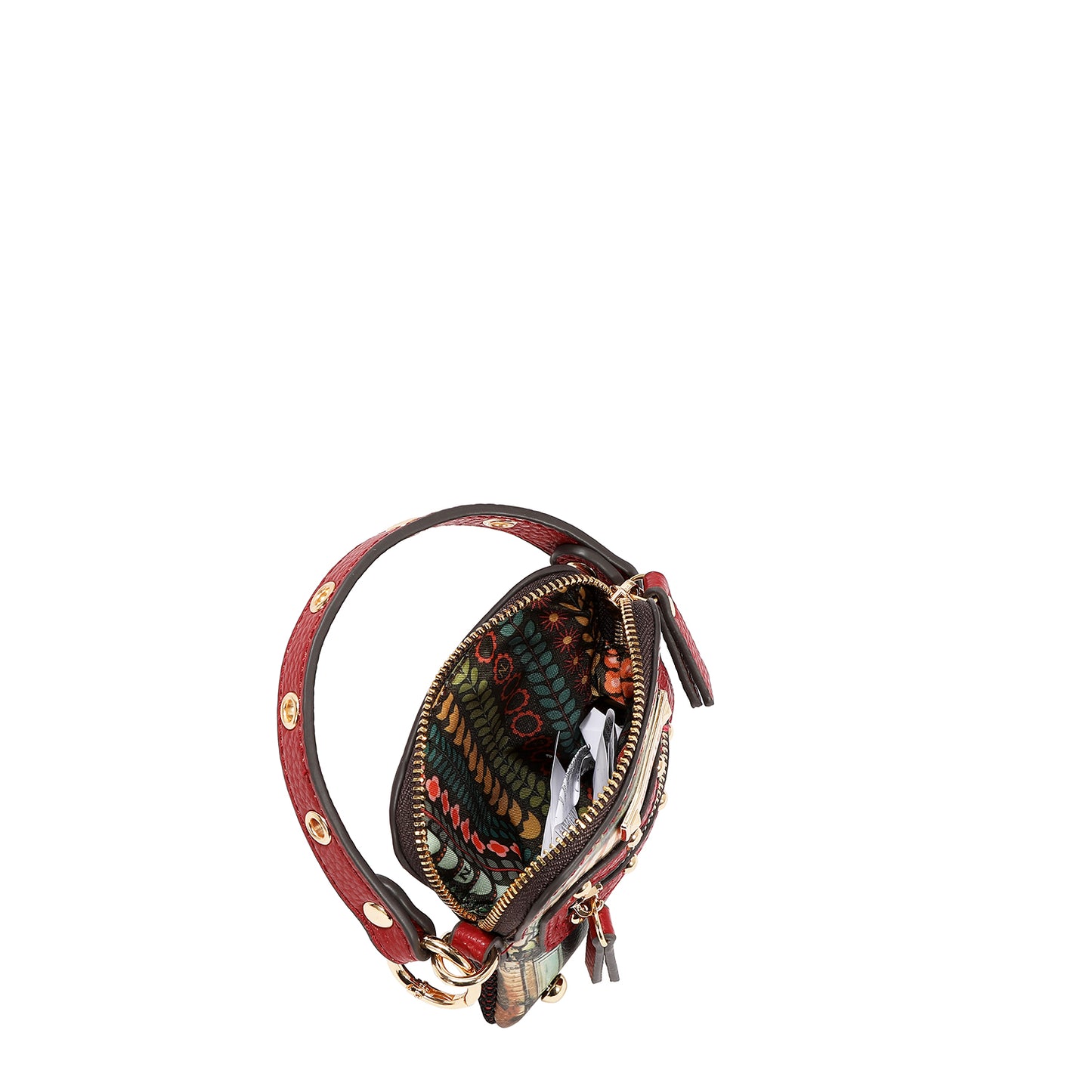 MINI TOP HANDLE CROSSBODY BAG - PRT8040 VIRTUAL FRIEND