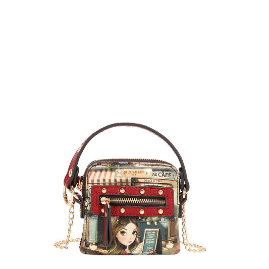 MINI TOP HANDLE CROSSBODY BAG - PRT8040 VIRTUAL FRIEND