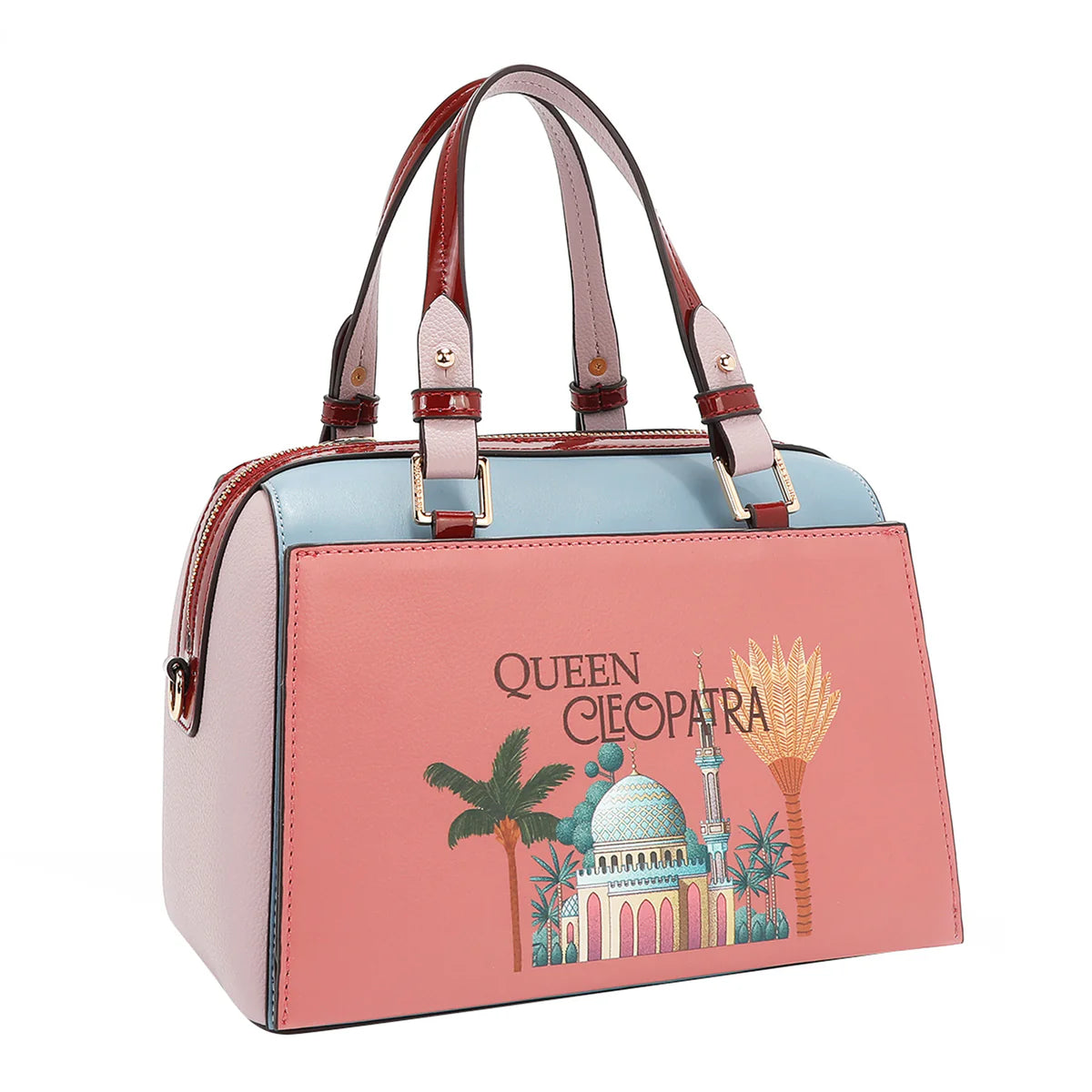 QUEEN CLEOPATRA BOSTON BAG - QC17271 QUEEN CLEOPATRA