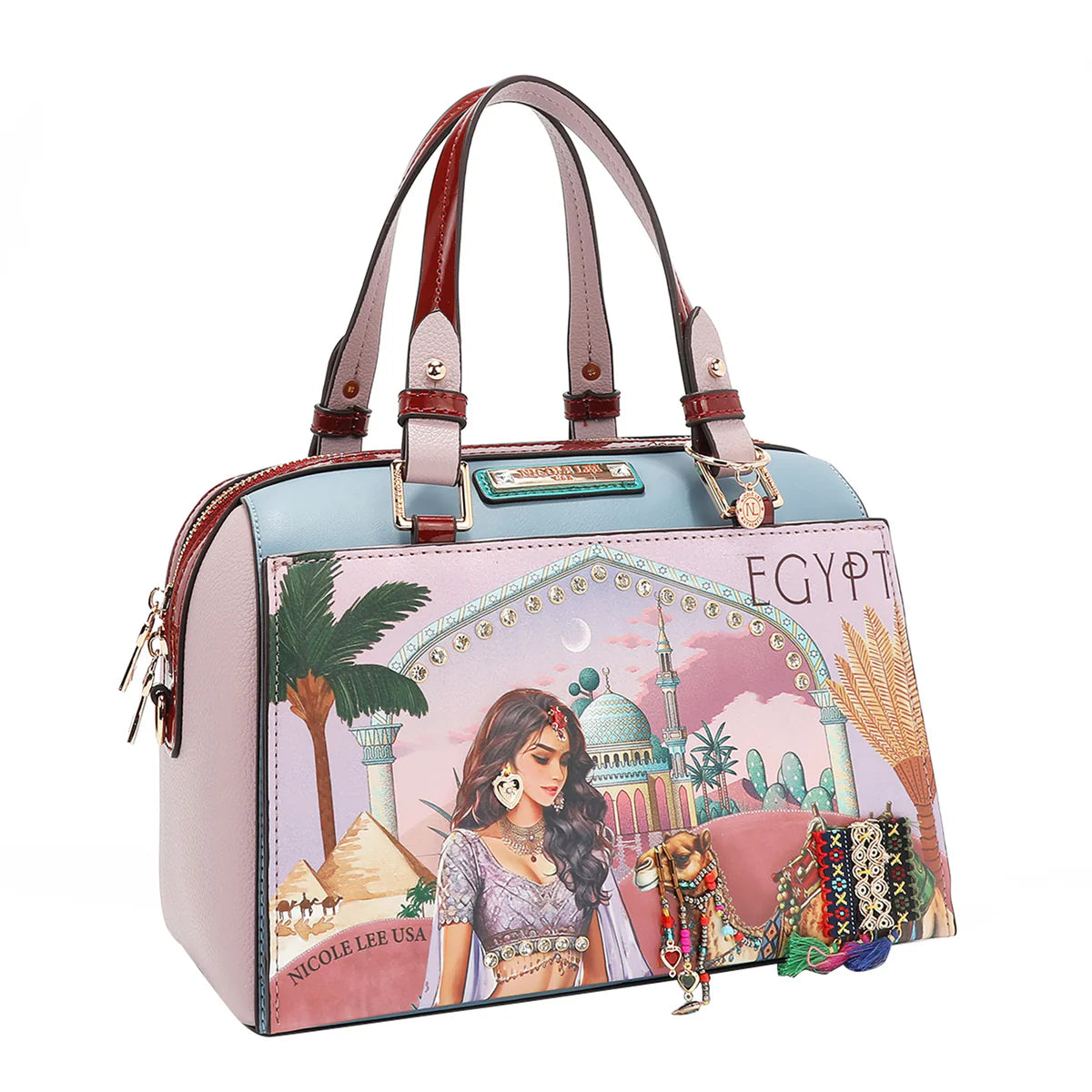 QUEEN CLEOPATRA BOSTON BAG - QC17271 QUEEN CLEOPATRA