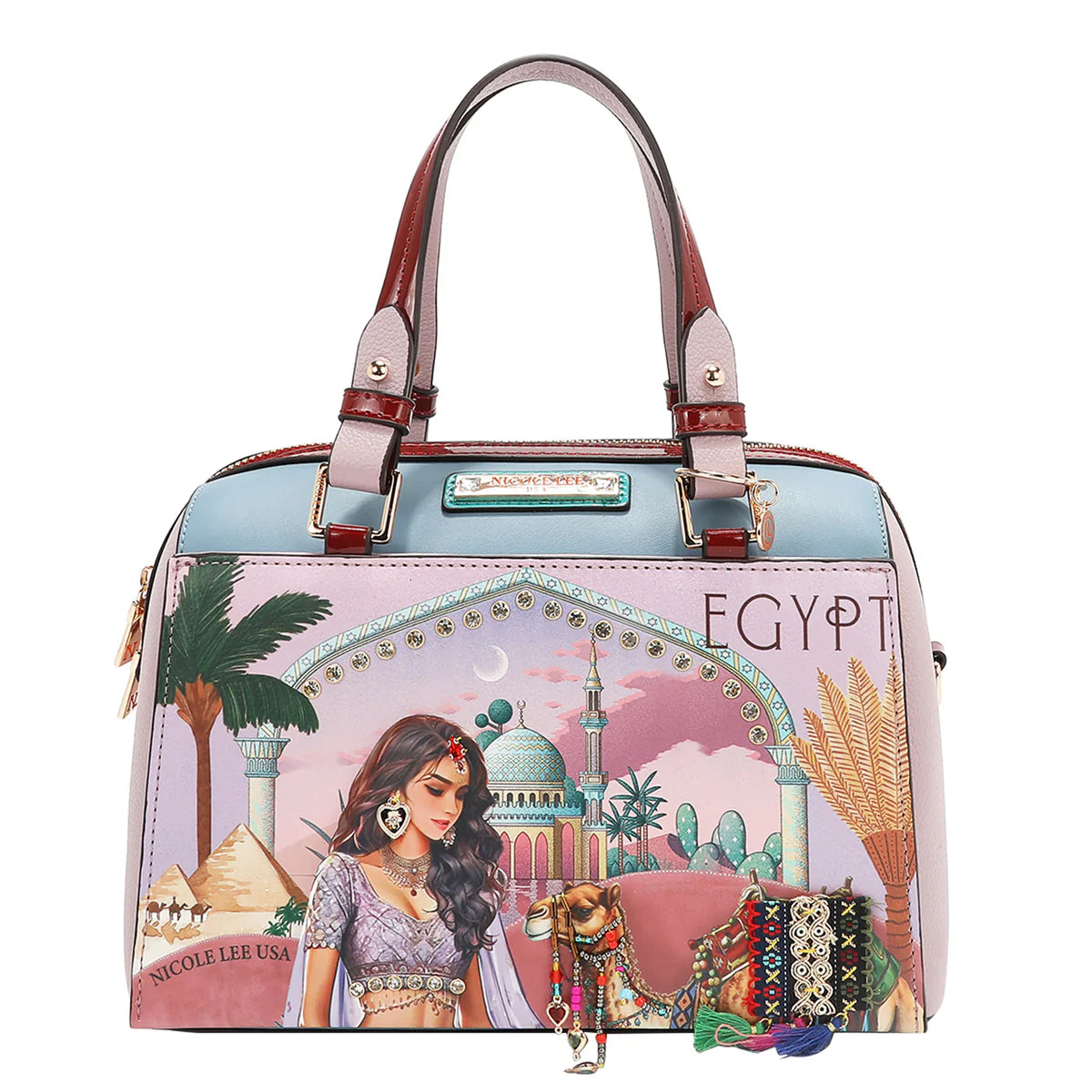 QUEEN CLEOPATRA BOSTON BAG - QC17271 QUEEN CLEOPATRA