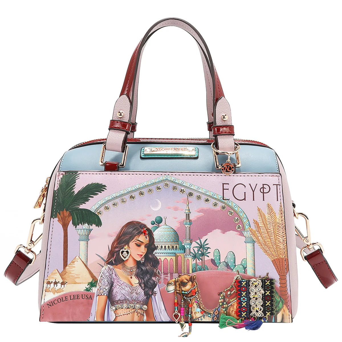 QUEEN CLEOPATRA BOSTON BAG - QC17271 QUEEN CLEOPATRA