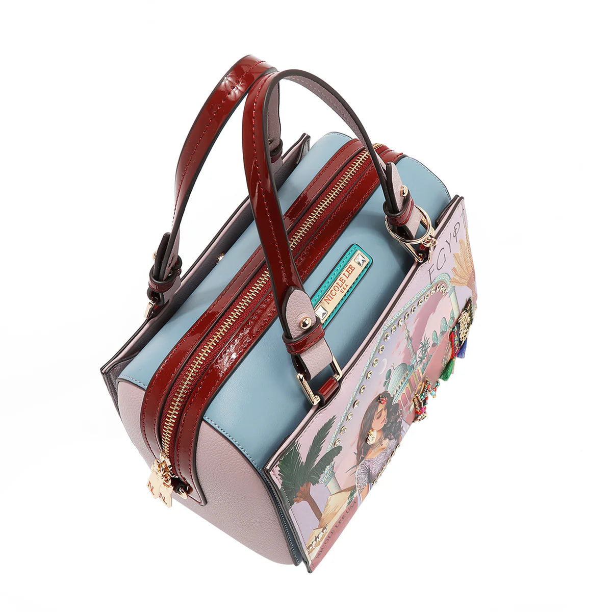 QUEEN CLEOPATRA BOSTON BAG - QC17271 QUEEN CLEOPATRA