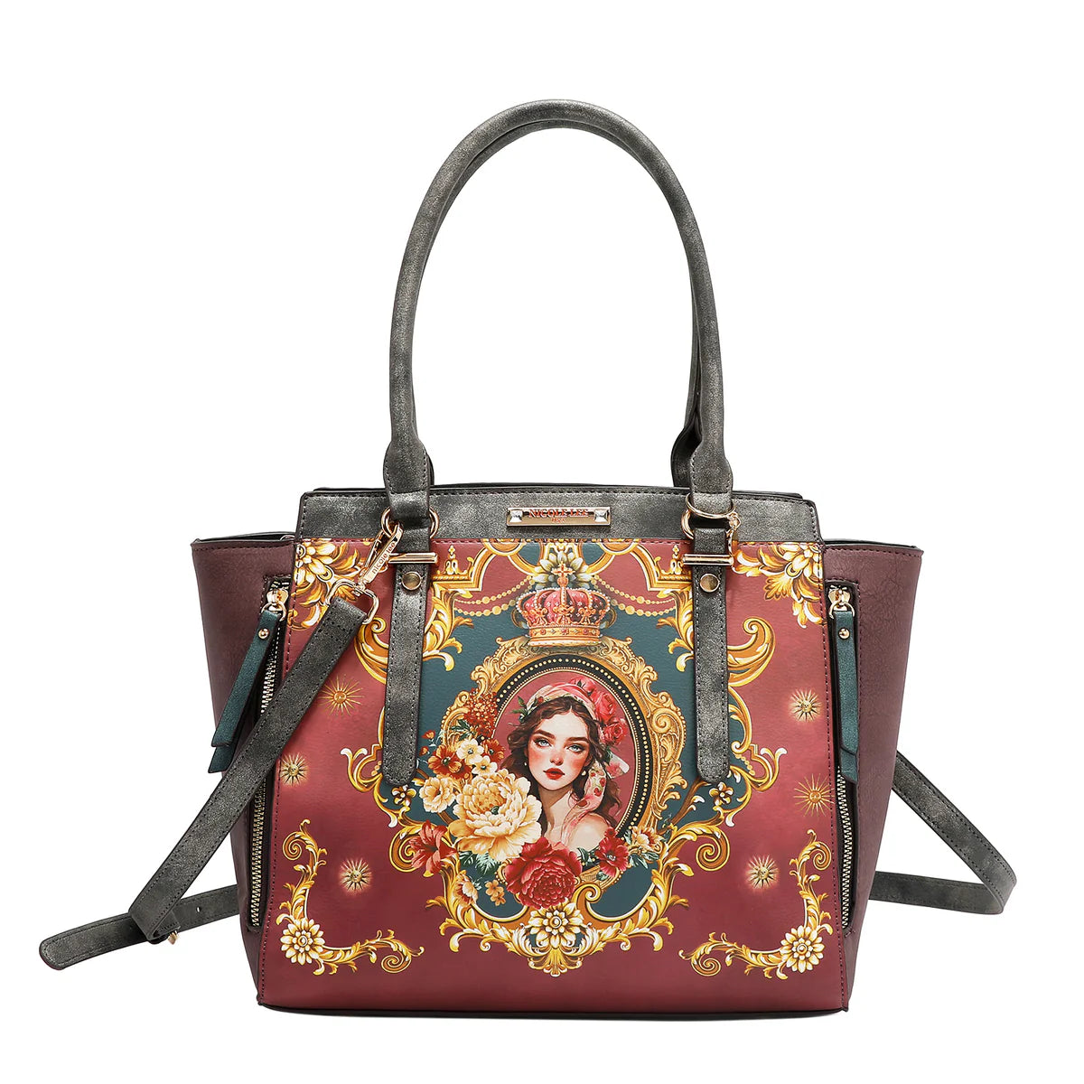 THE QUEEN 3 PIECE SET (Handbag, Crossbody, Wallet) - SET17117 THE QUEEN